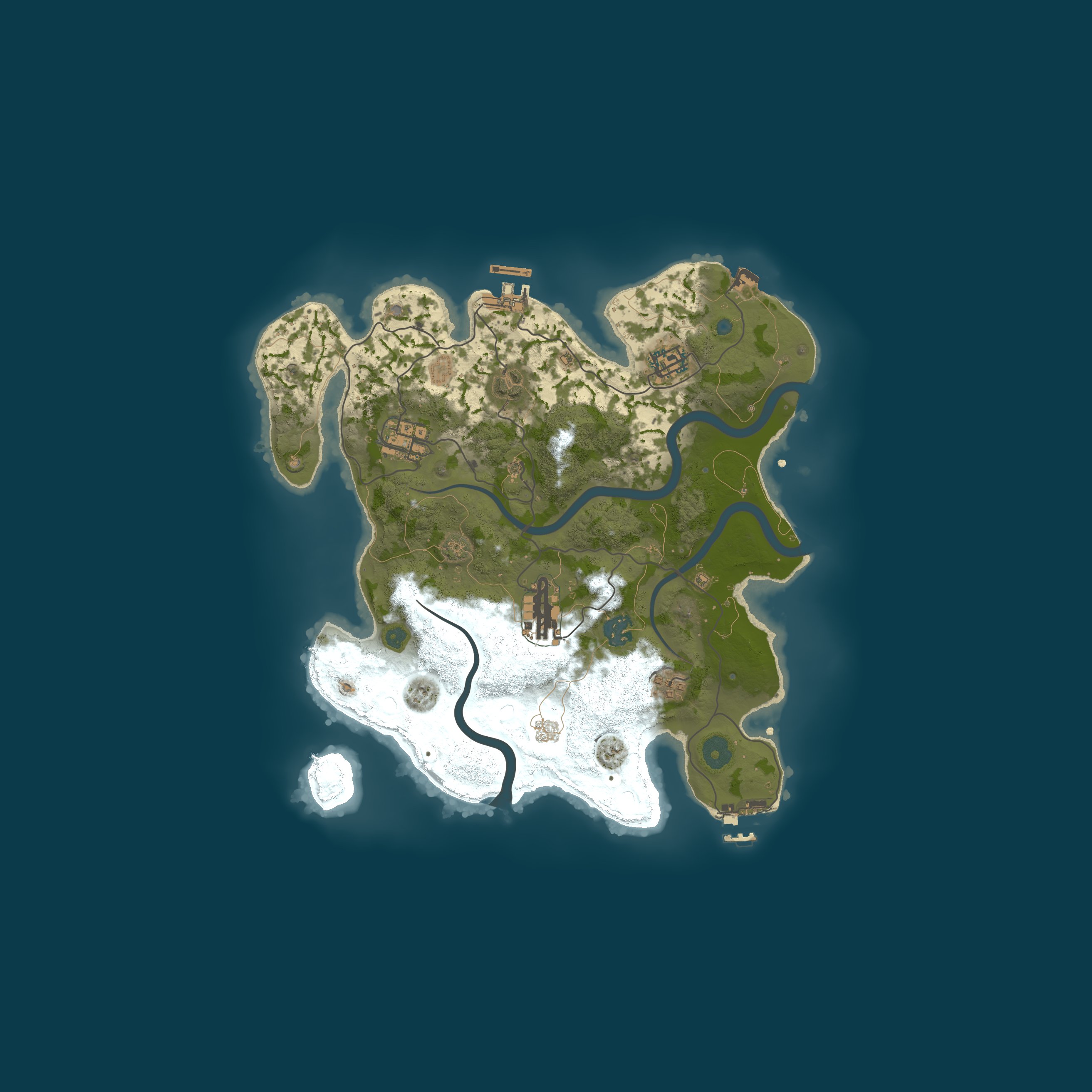Map for Sector Zero Vanilla