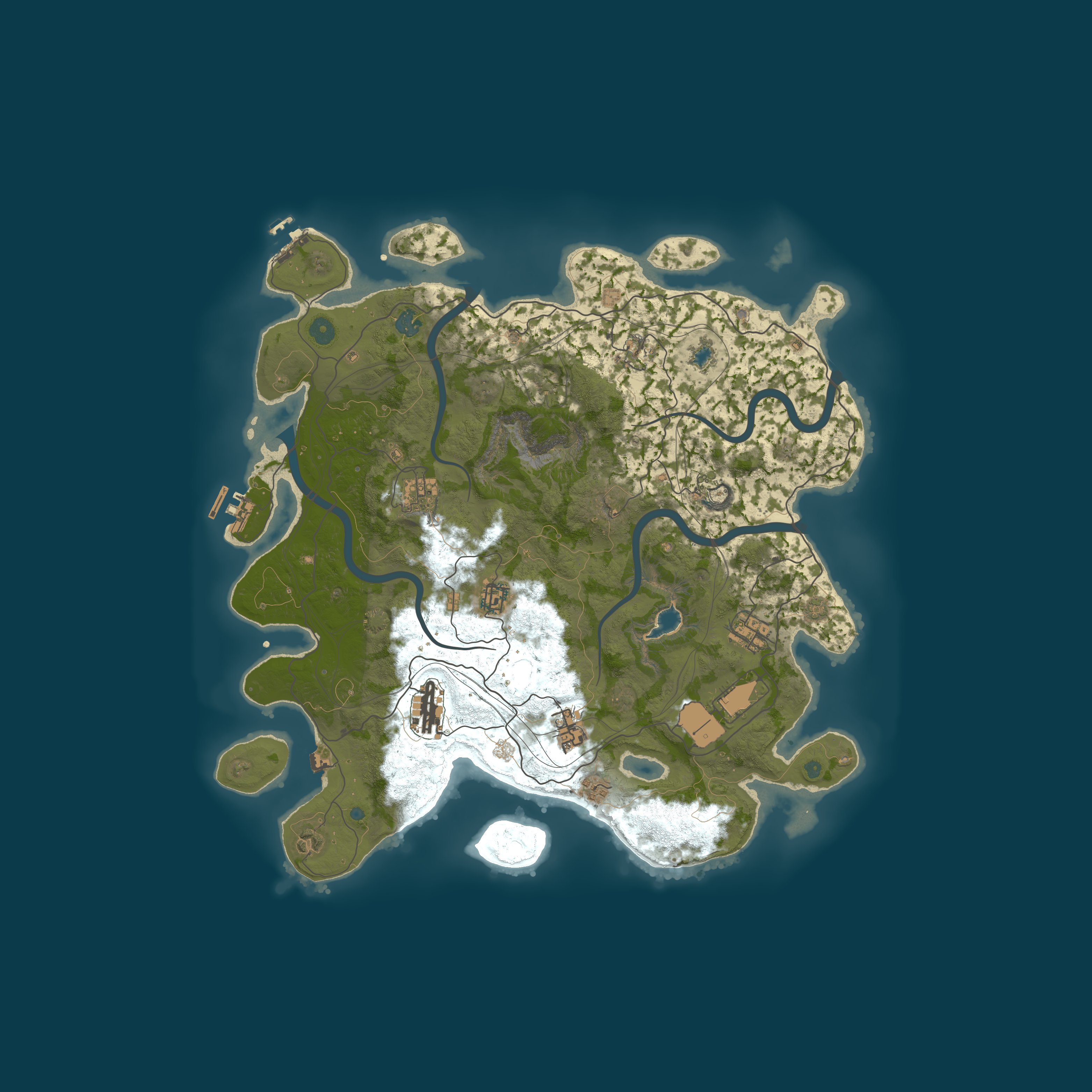 Карта сервера