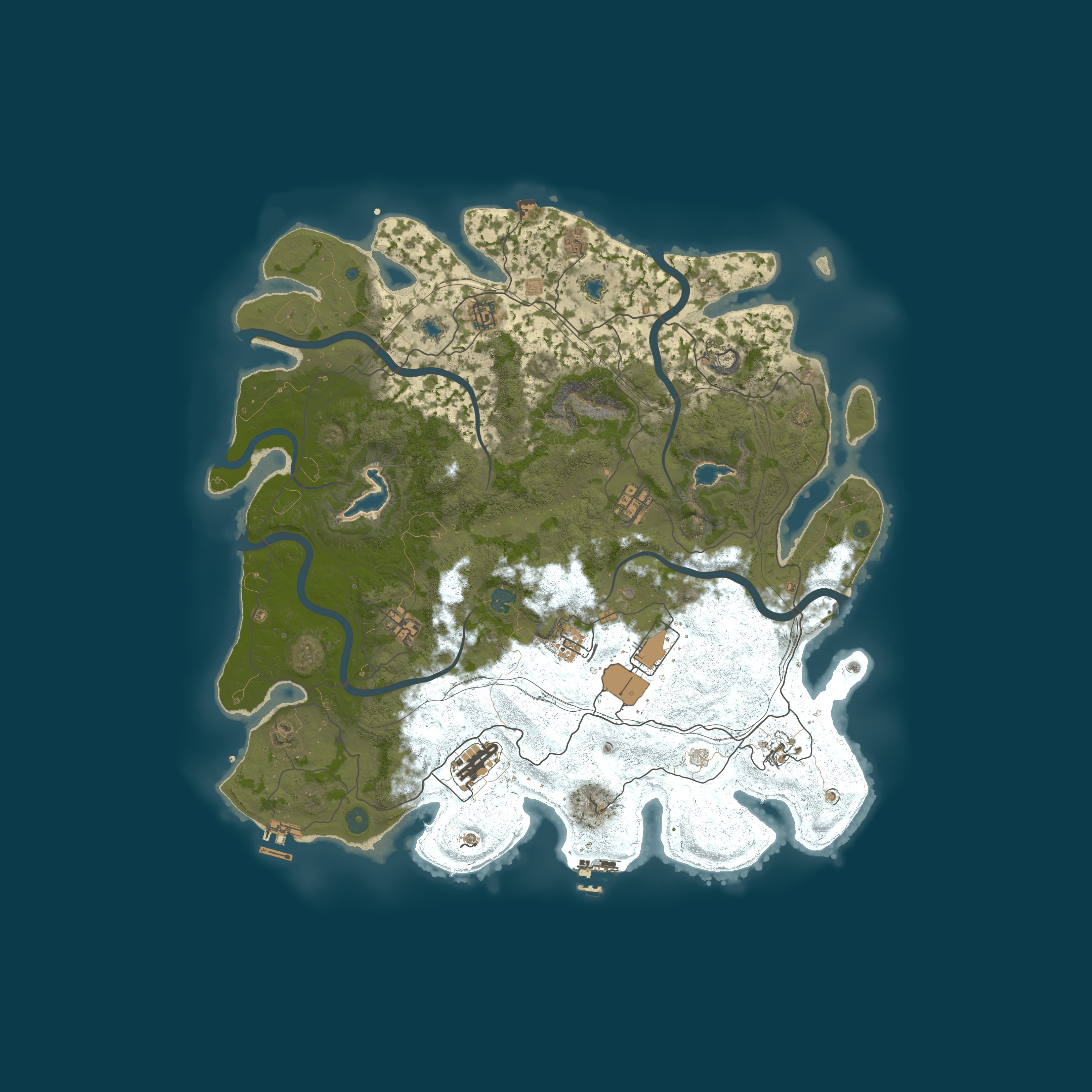 Карта сервера