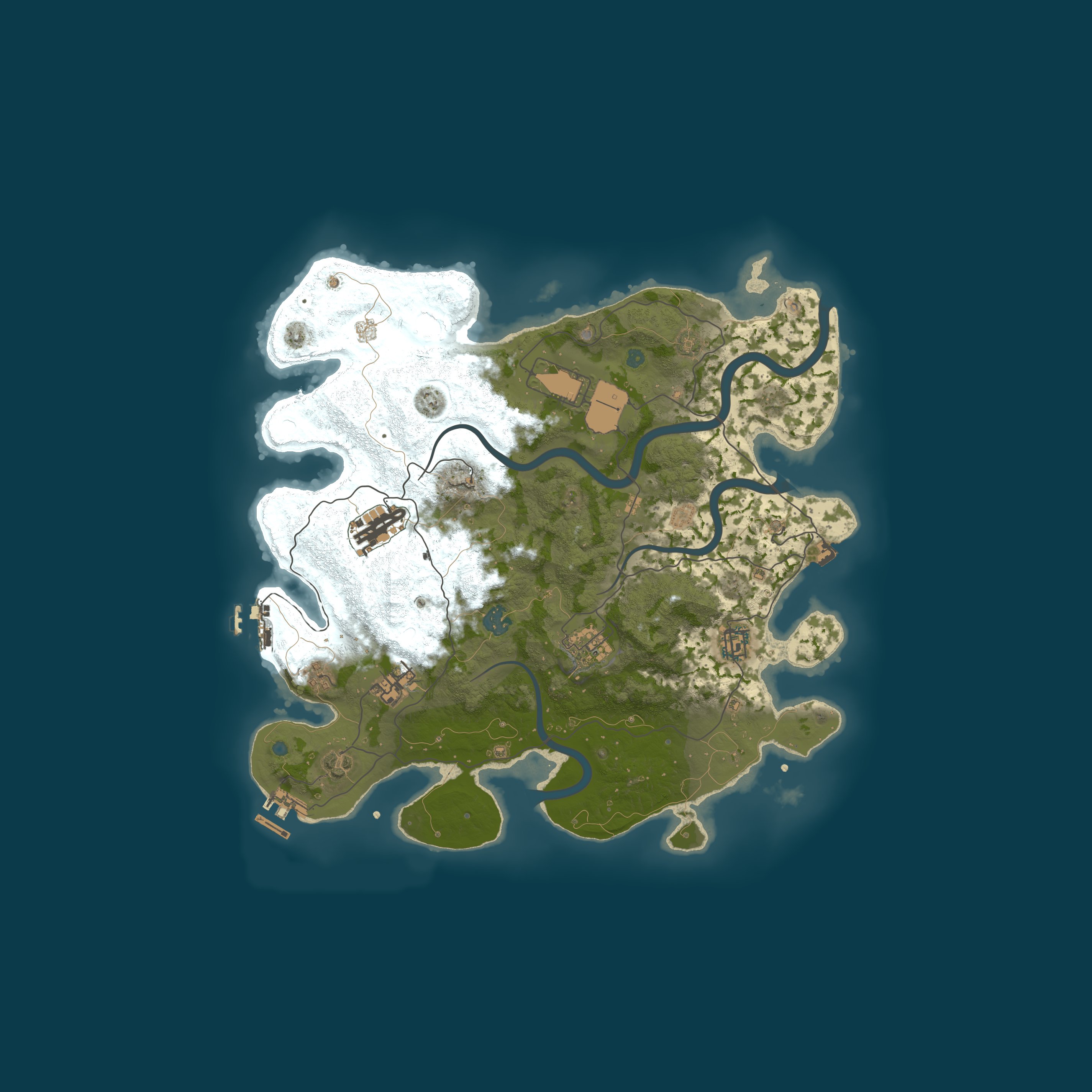 Карта сервера