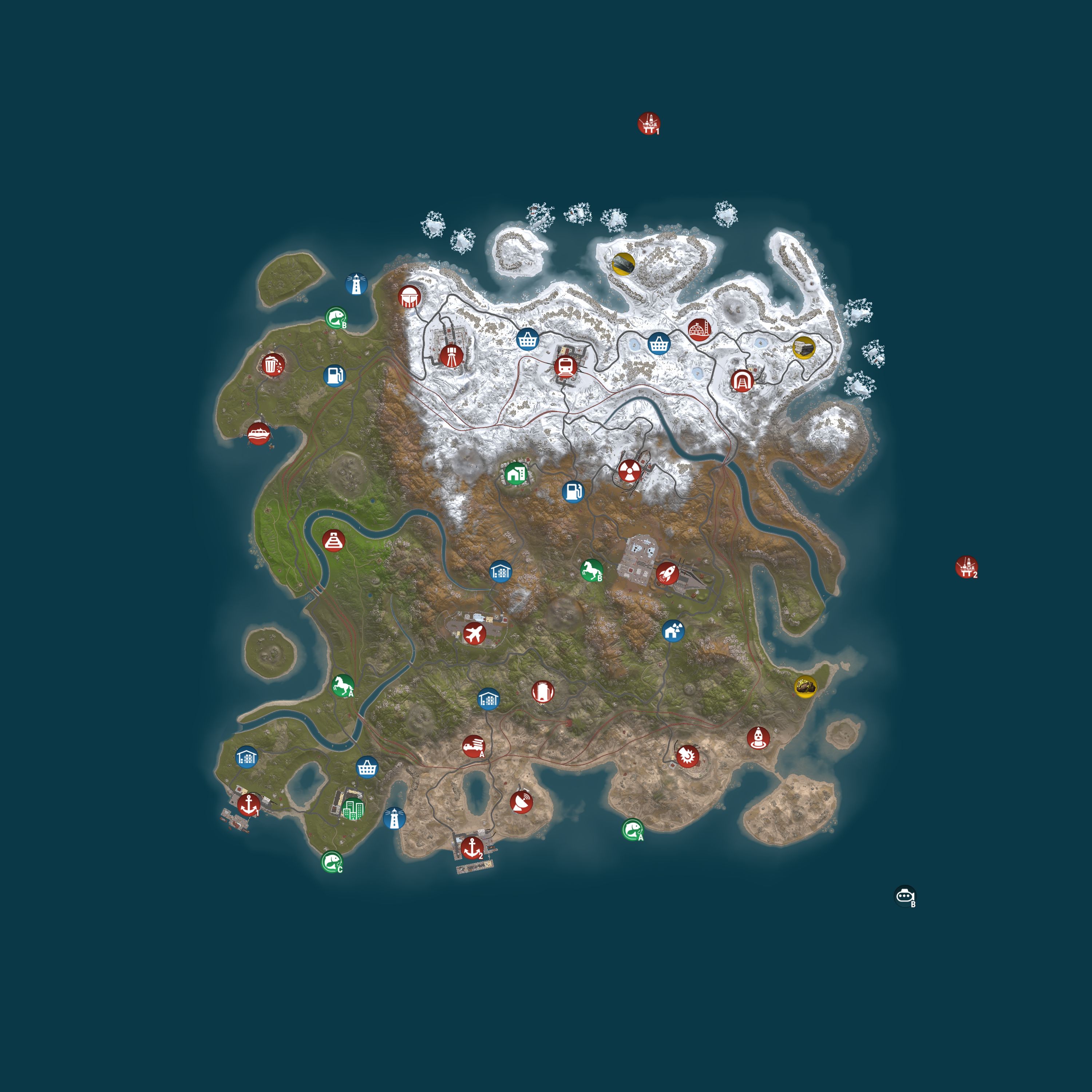 Rust map 4000/1337