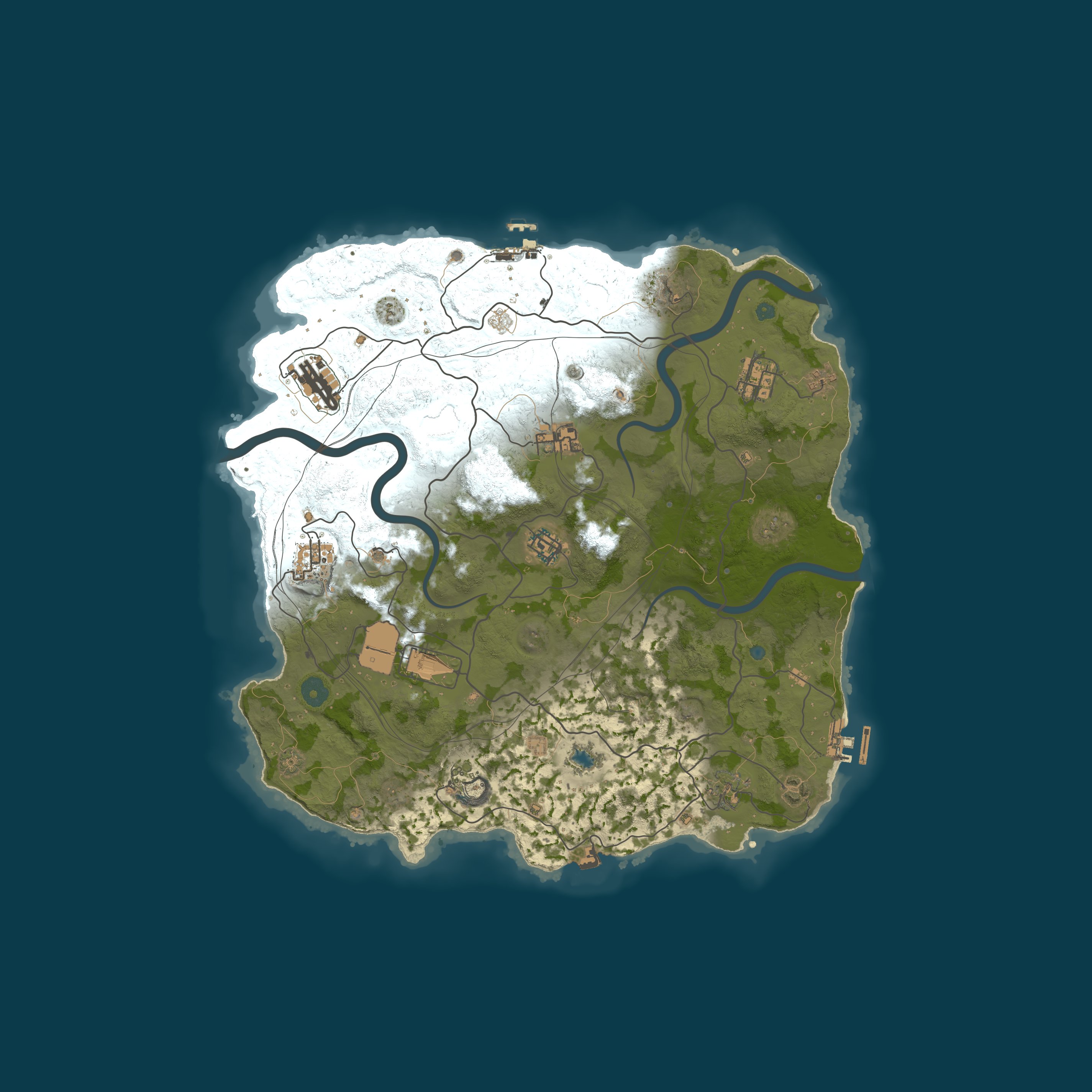 Map for WEREWOLF GAMING.CO 5x Solo/Duo|Loot X5|TP|Homes|Kits|