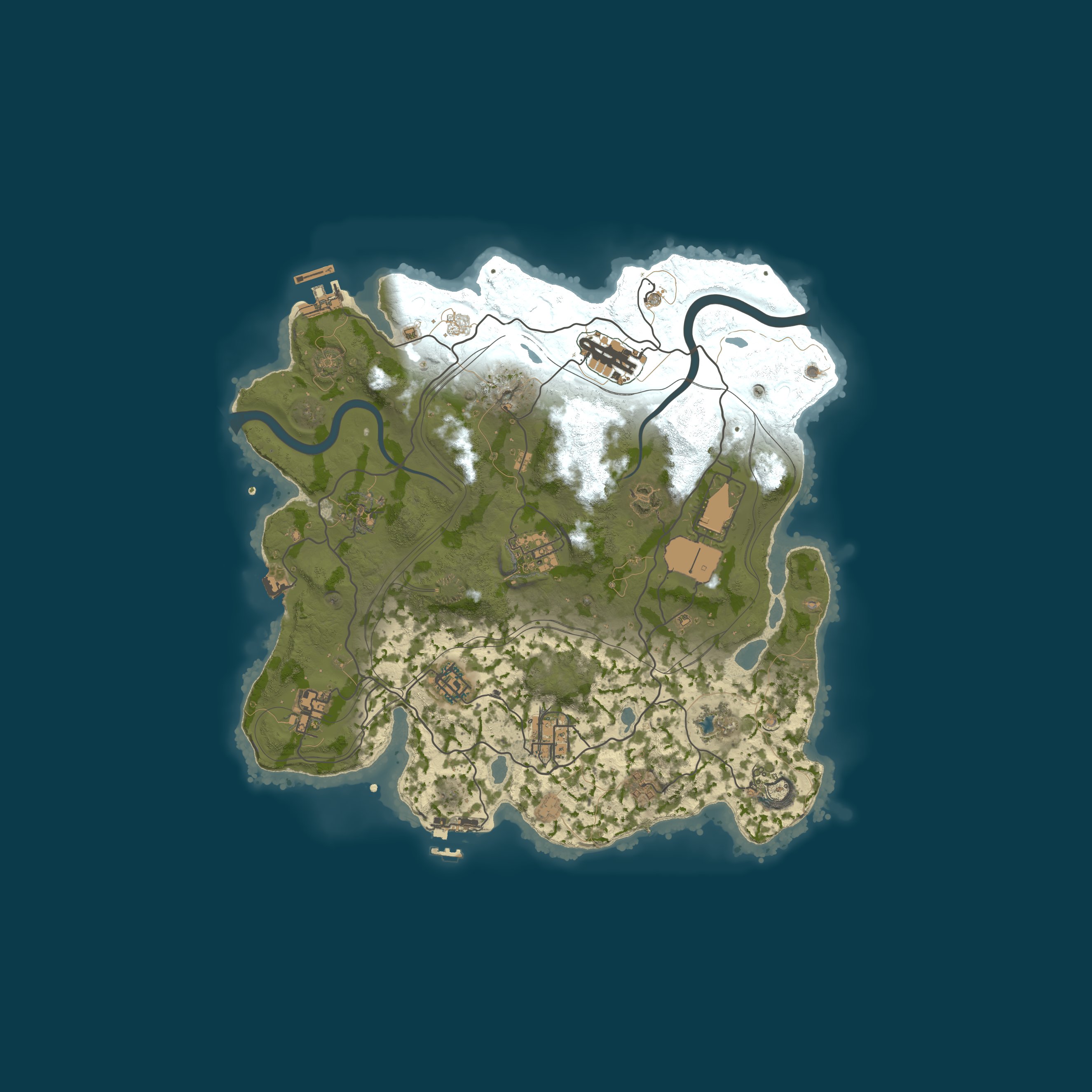 Map for US Vex.gg 5x Solo/Duo|Shared BPs|Kits|TPhome|Noob Friendly|10x5