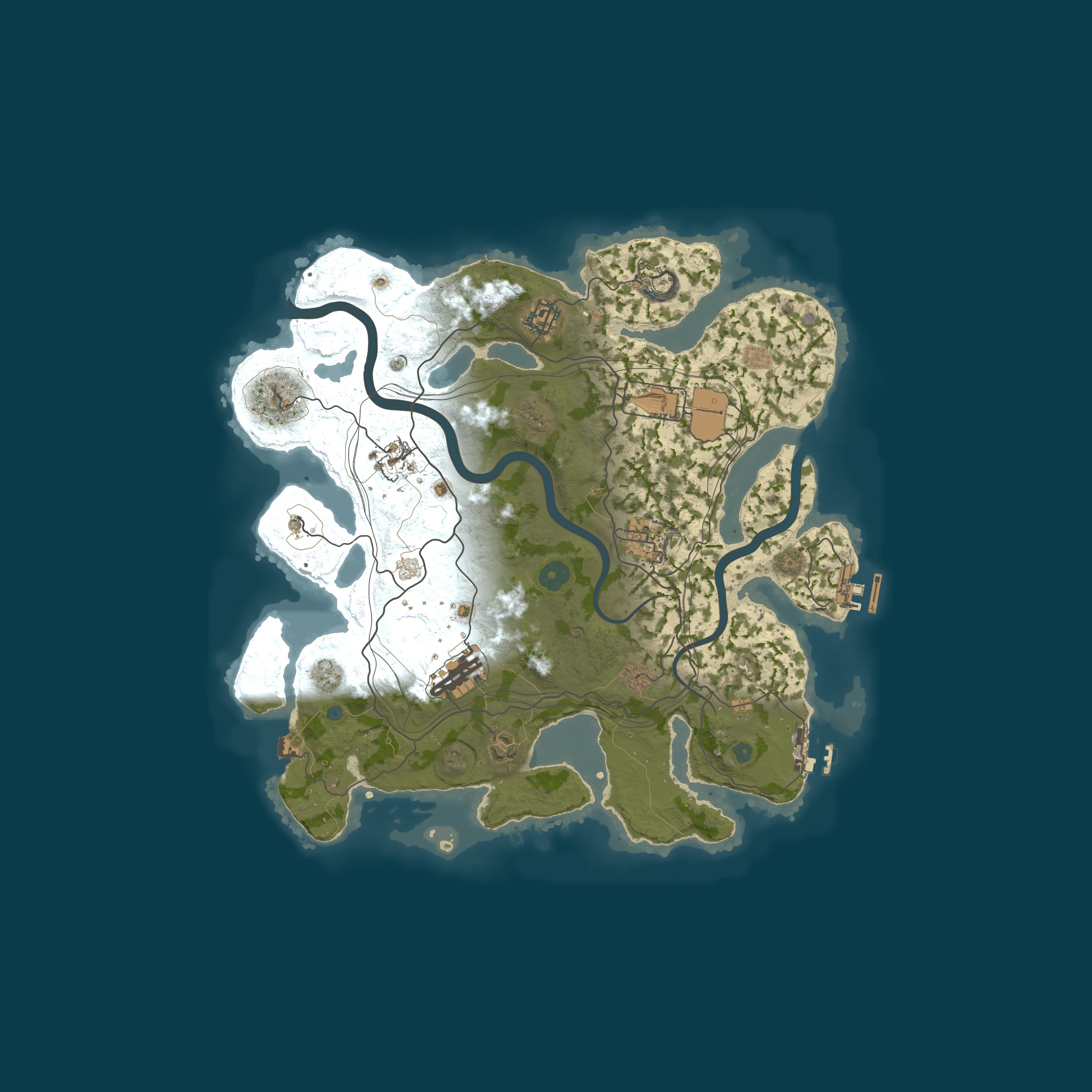 Map for [RU] BeachRust #1 | 2x Vanilla | Friday 10.07