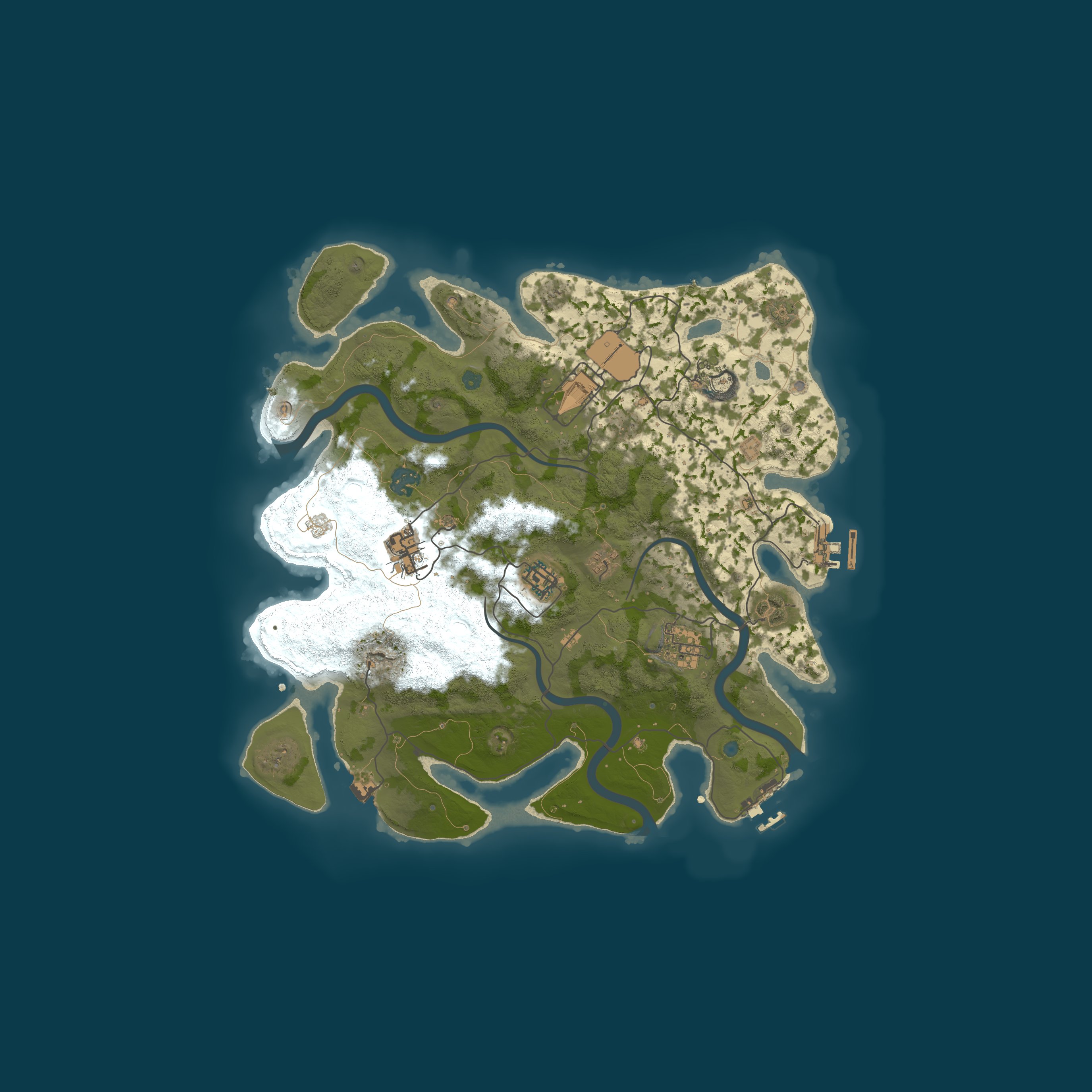 Map for [AU] BOOTYRUST BRISBANE 10X|PVP|CLANS|NO BP's