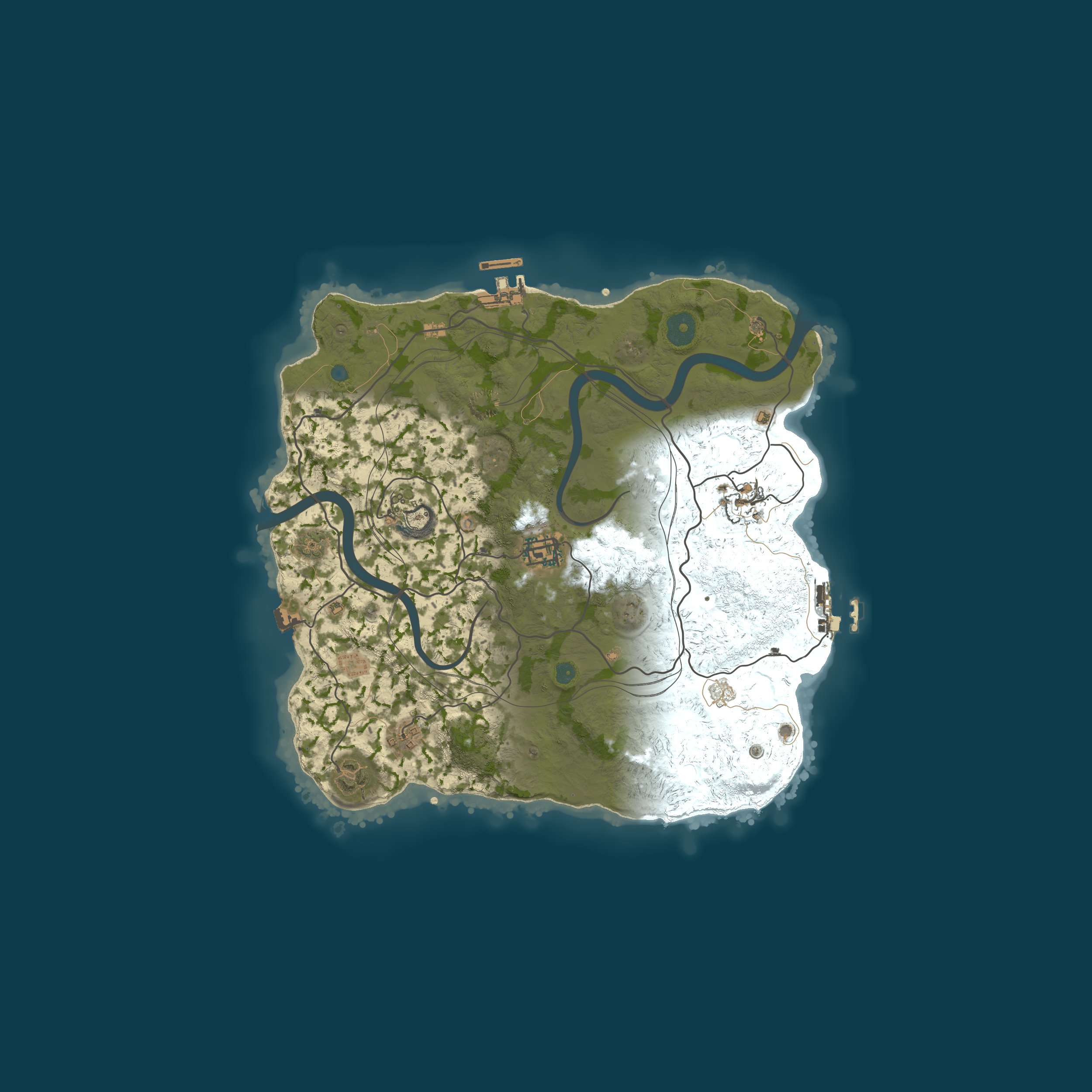 Map for test server tax