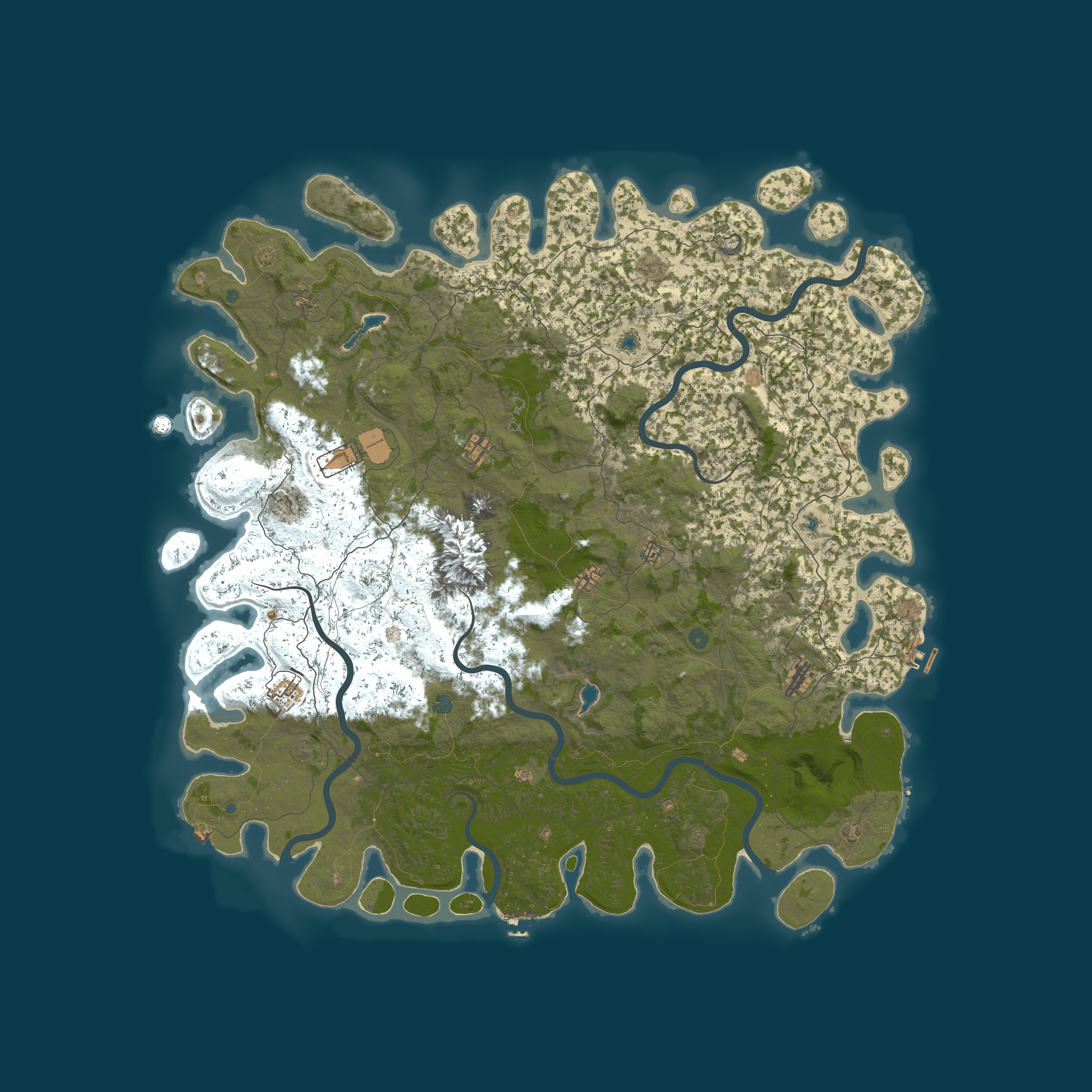 Map for SLEEP WITH GOATS - X2 | Solo/Duo/Trio/Quad |