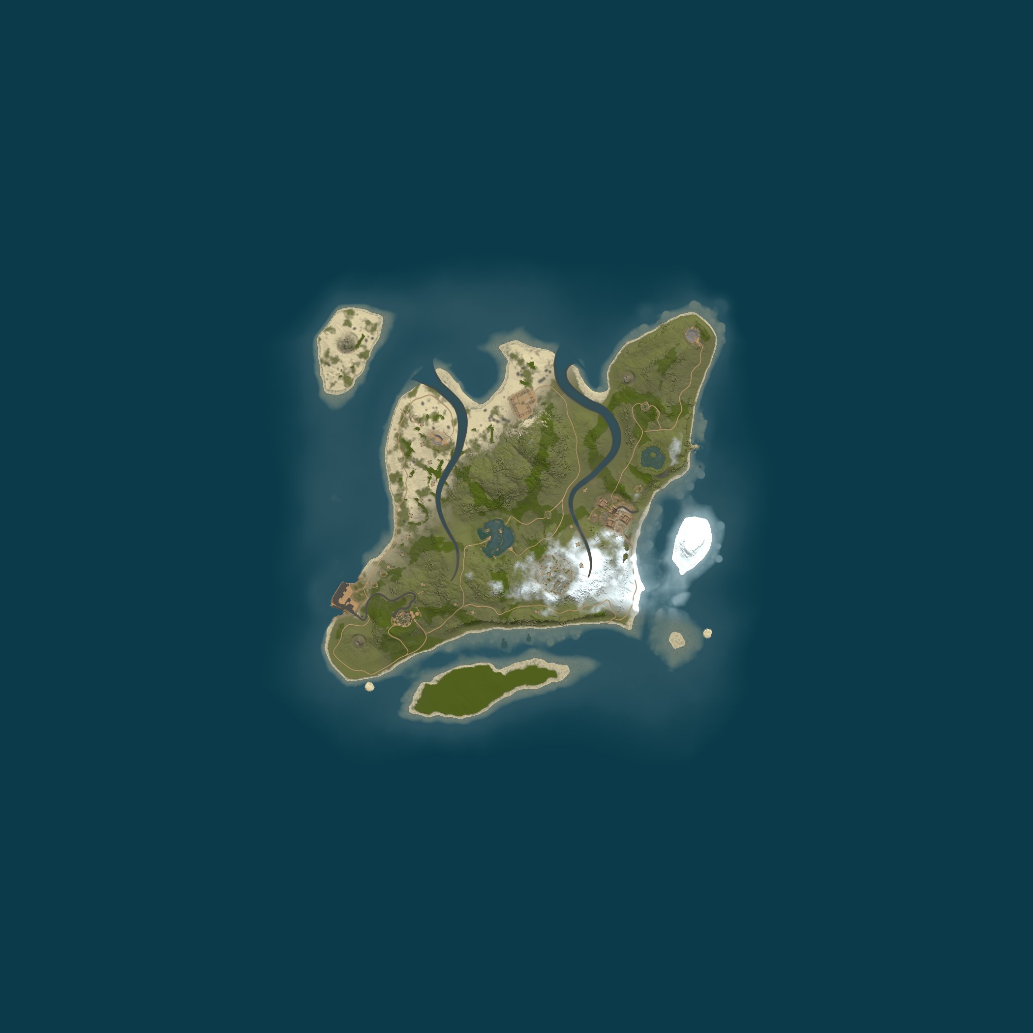 Map for fotlandia