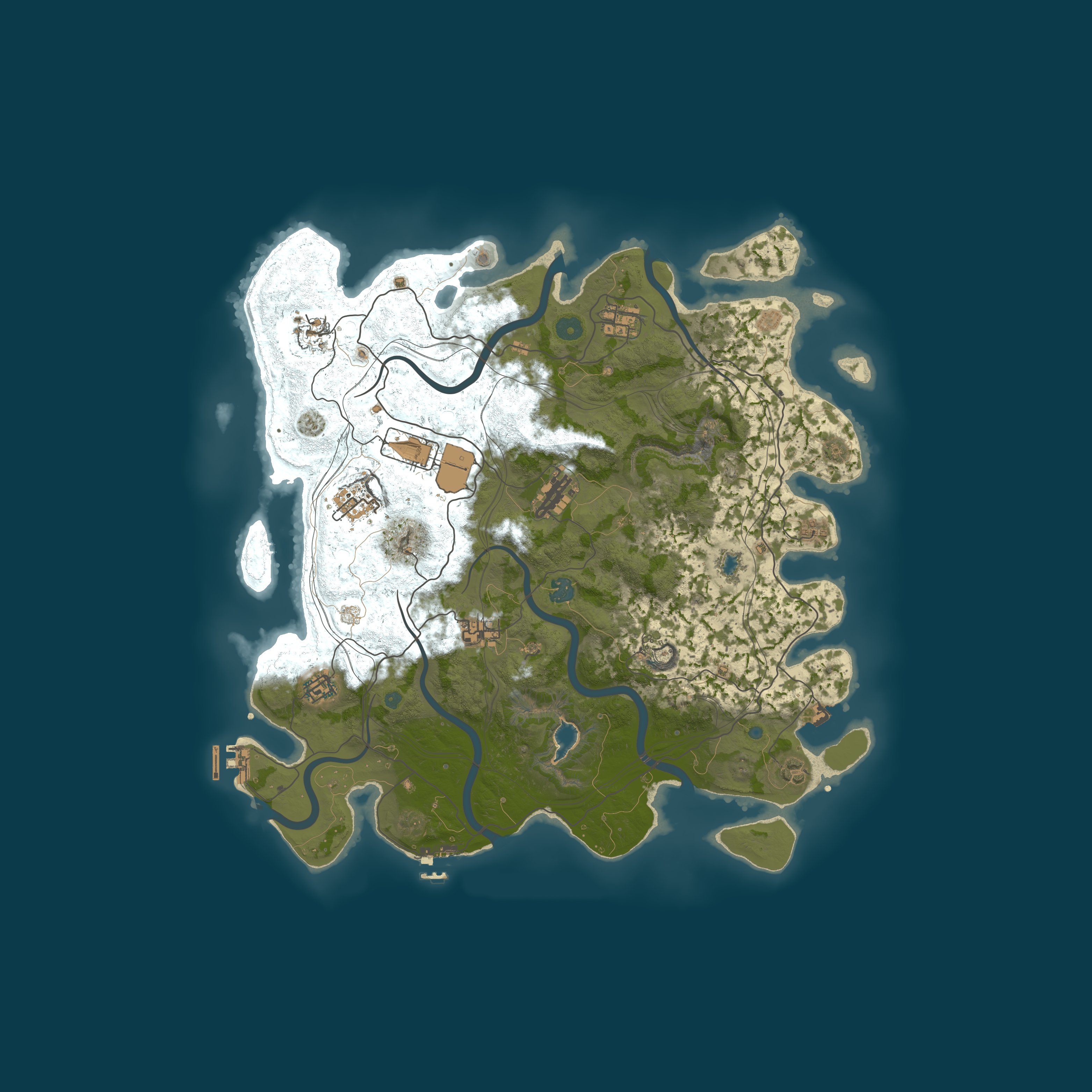 Map for 404 RUST 2Х/ ДЛЯ НОВИЧКОВ/ РОССИЯ 10.05
