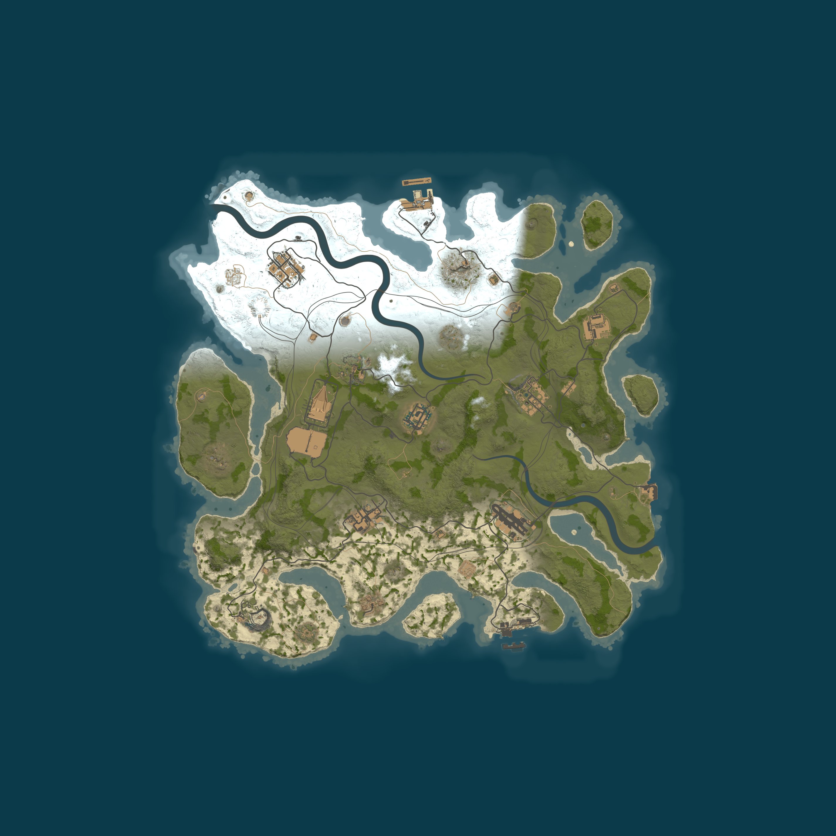 Rust map 3700/1337