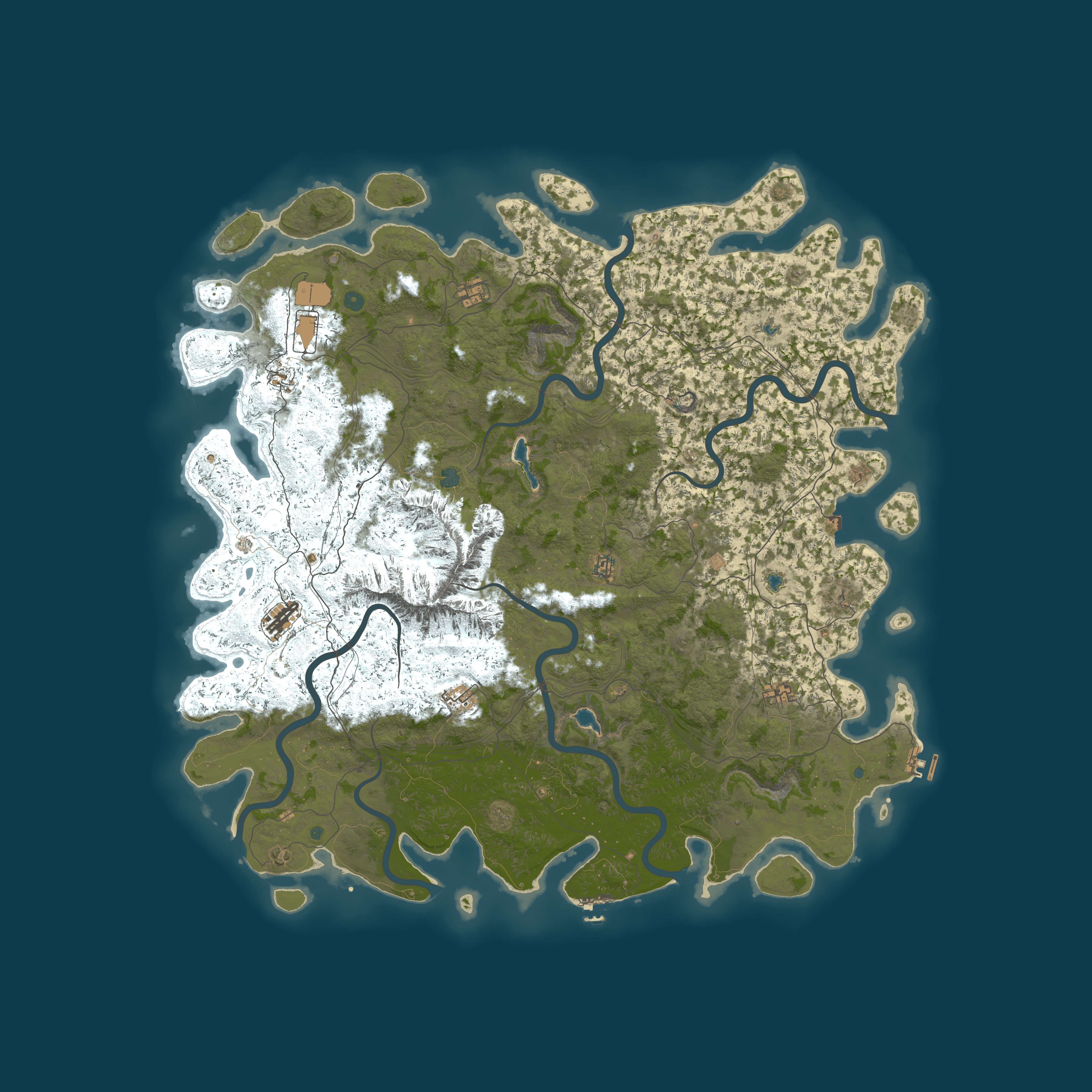 Map for [PvE] Coolghouls World