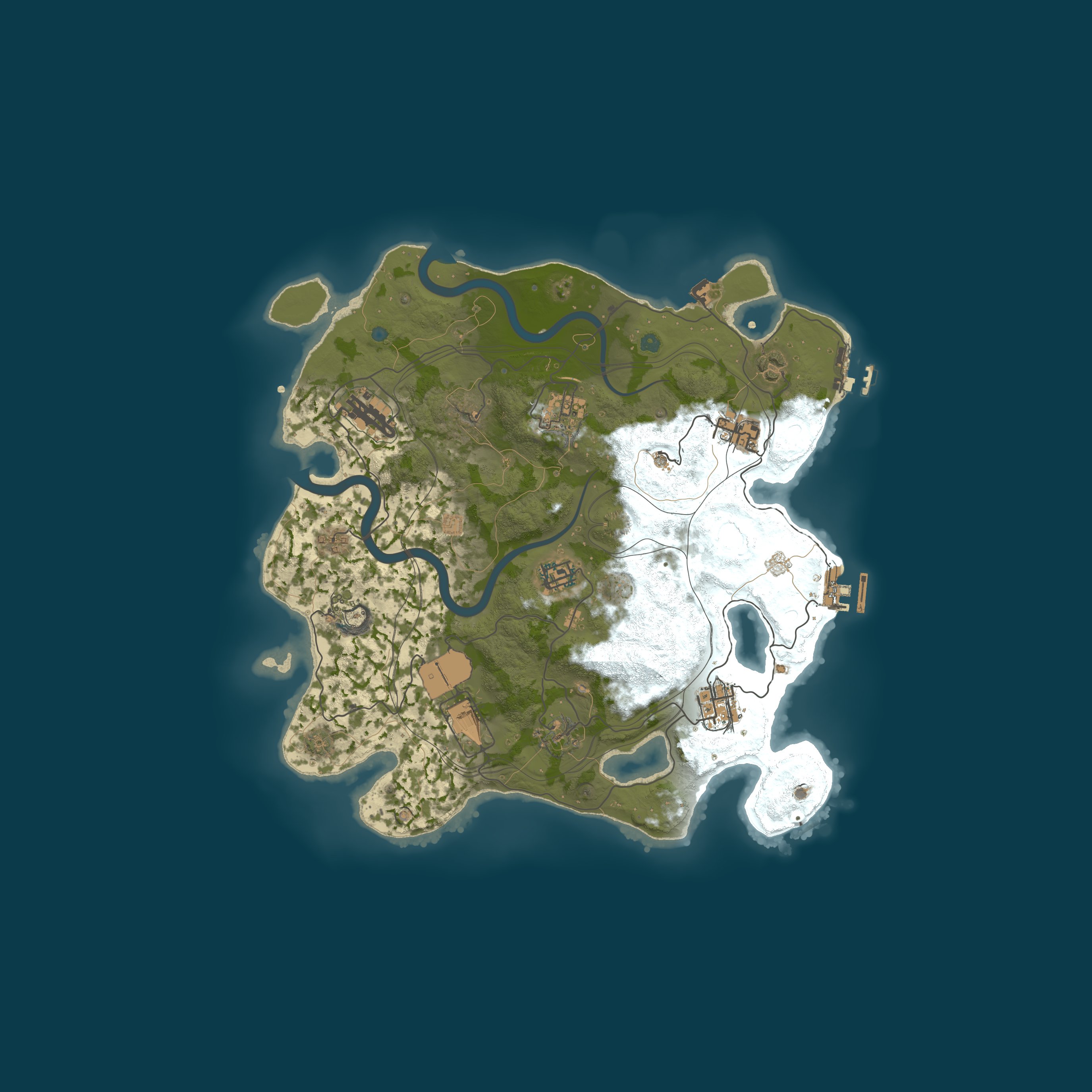 Map for BURP RUST #3 NOLIMIT [X5|TP|KIT|LOOT+] WIPE 26.06