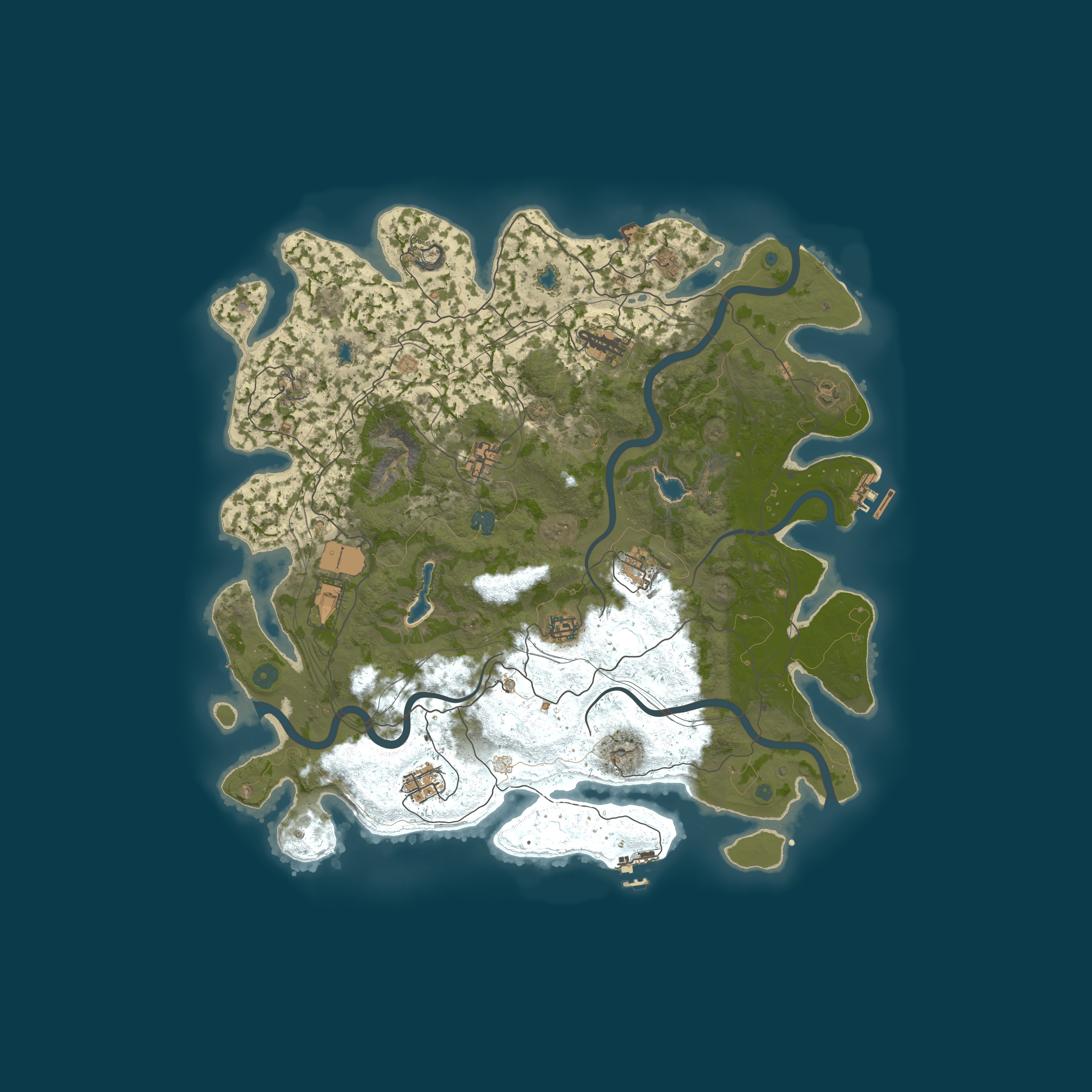 Map for [GER/PvE] Fireland | PVE | Kits | Events | SkillTree