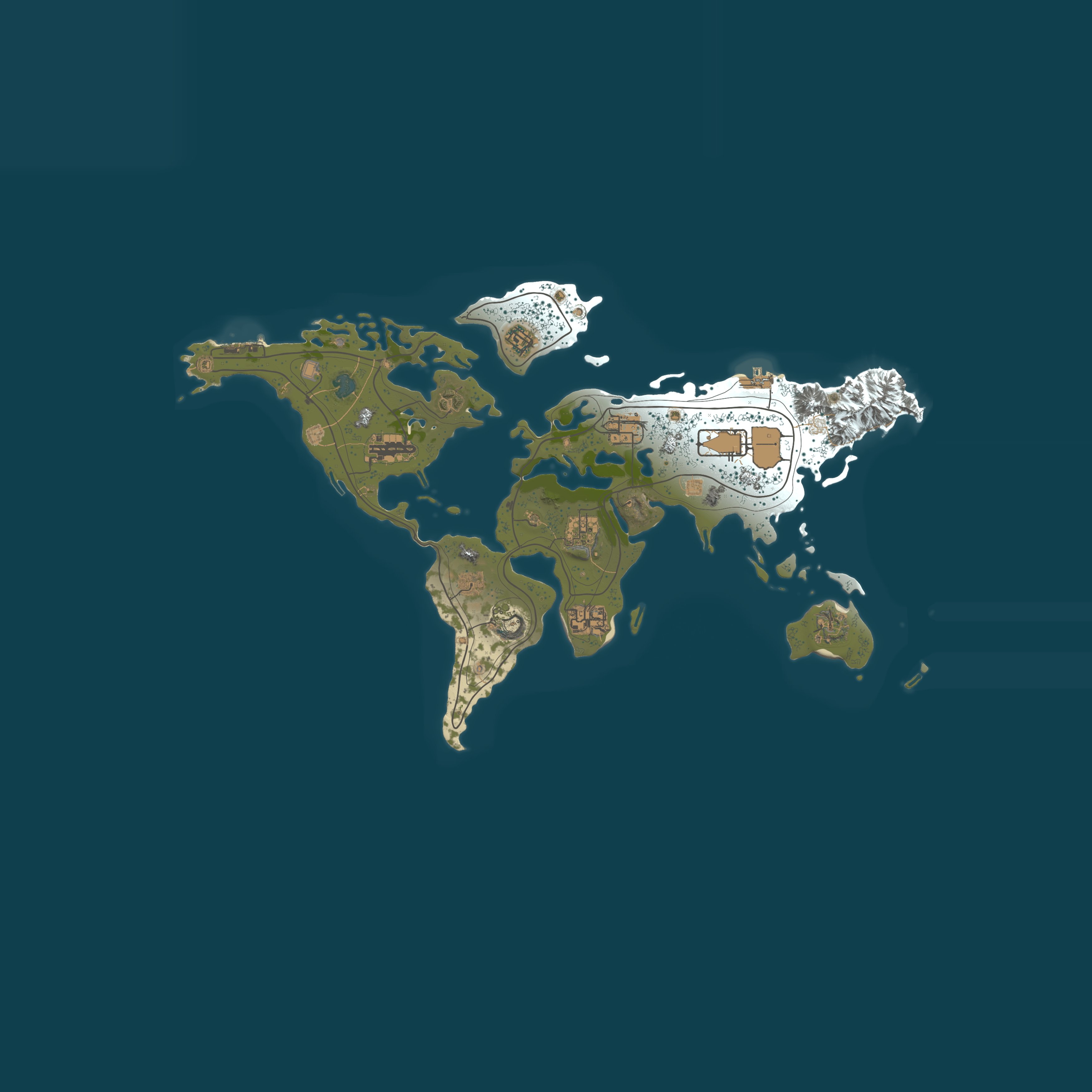Map for #1 Rust Server Tool