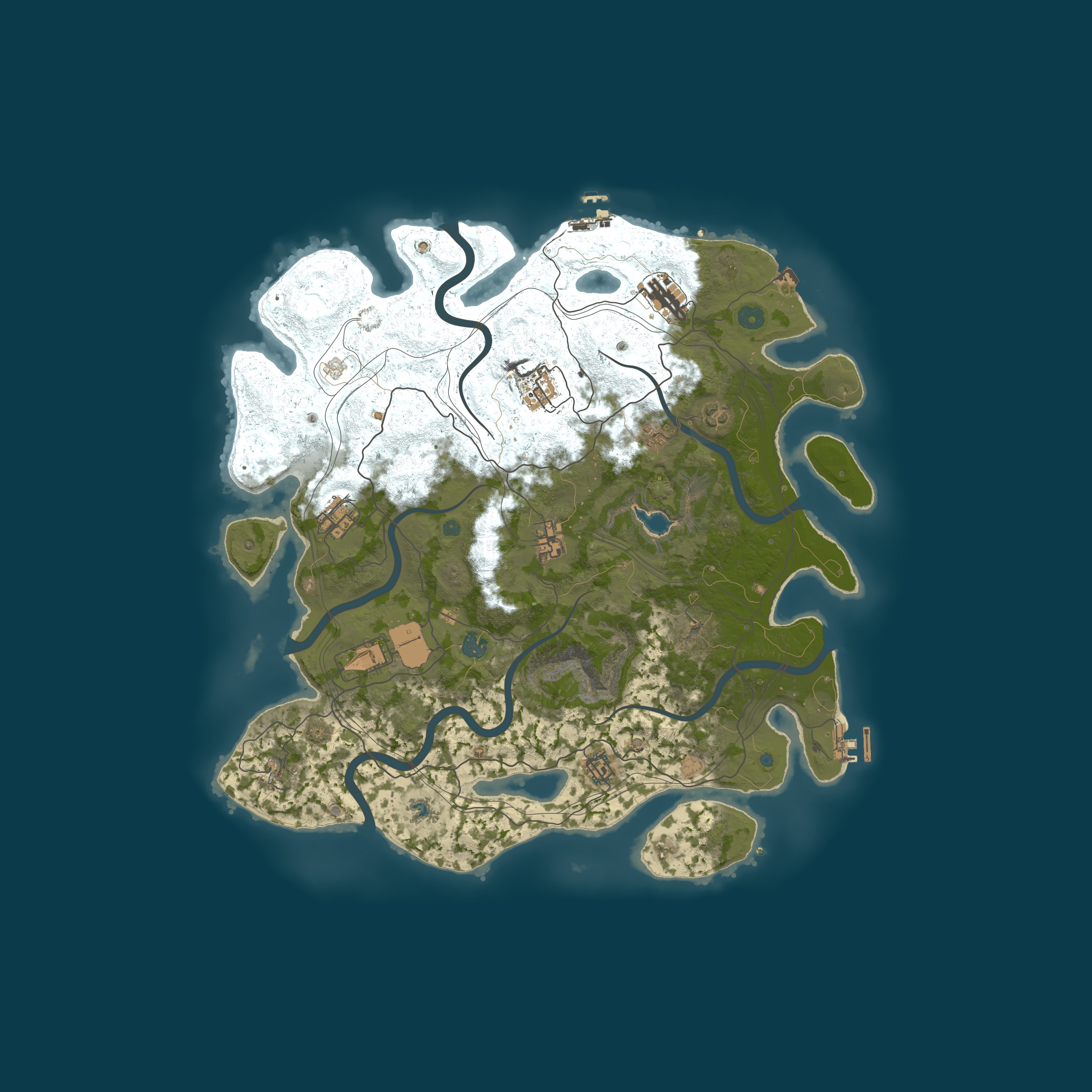 Map for Rusty Goats | Vanilla+ | Solo/Duo/Trio | Monthly