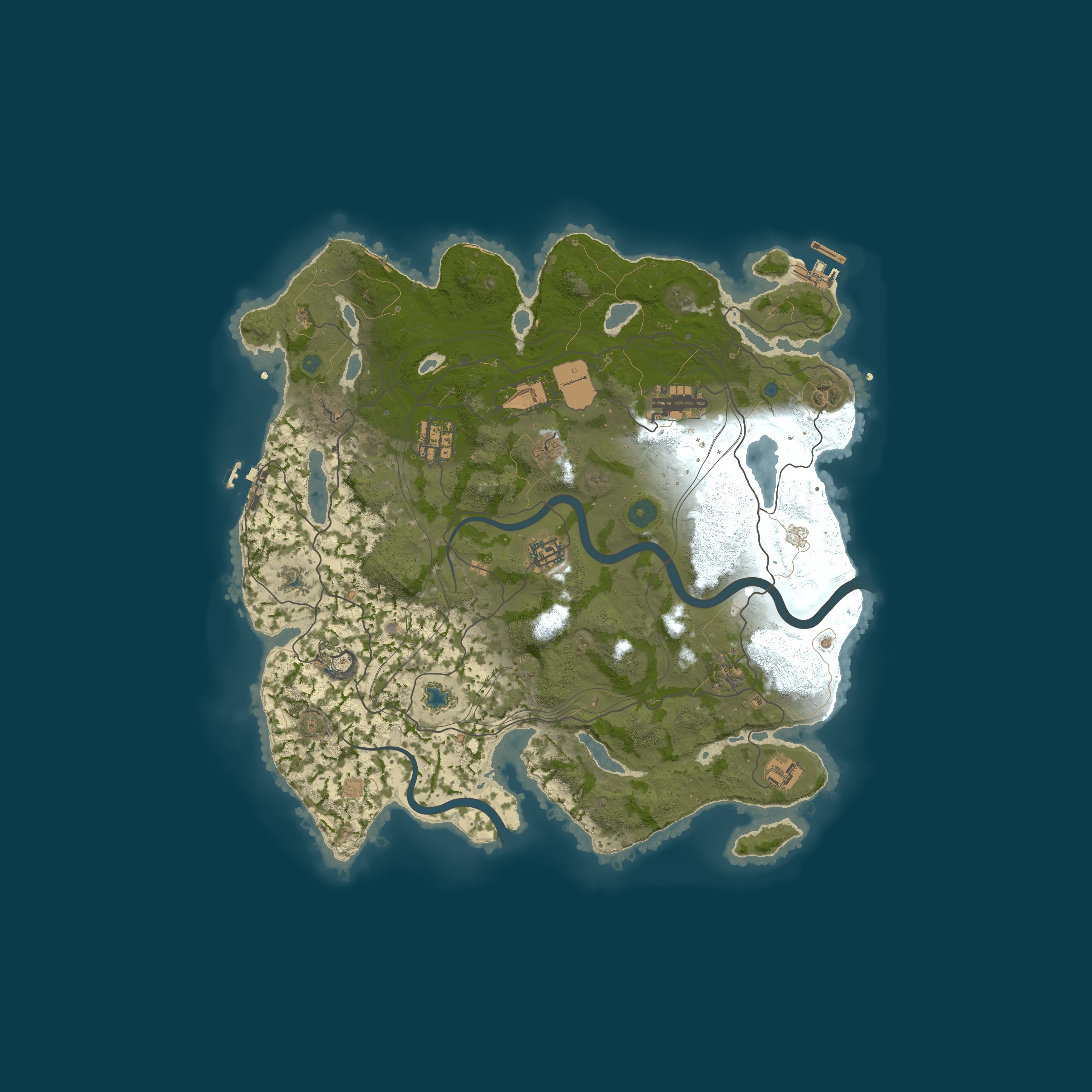 Rust map 3800/1337
