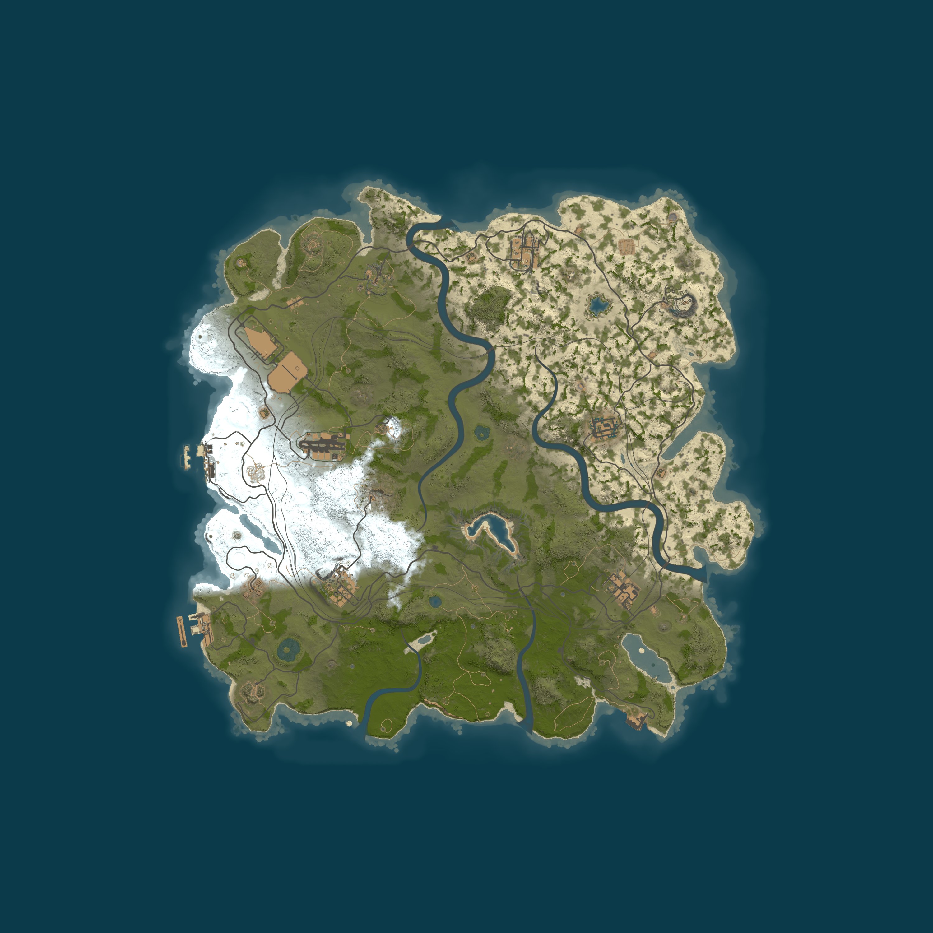 Карта сервера