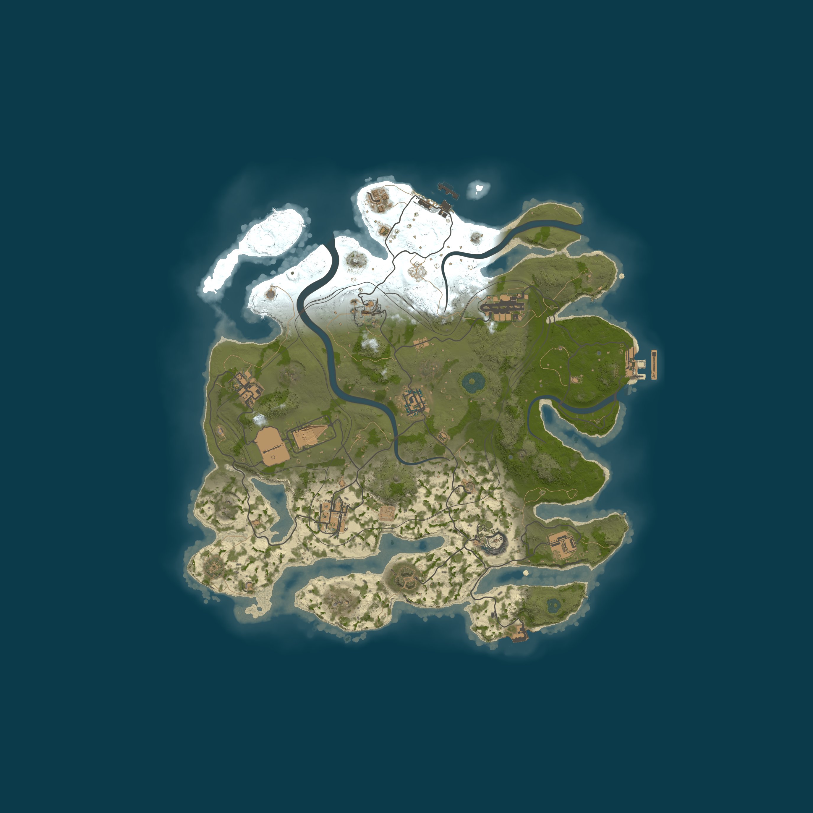 Rust map 3500/1337