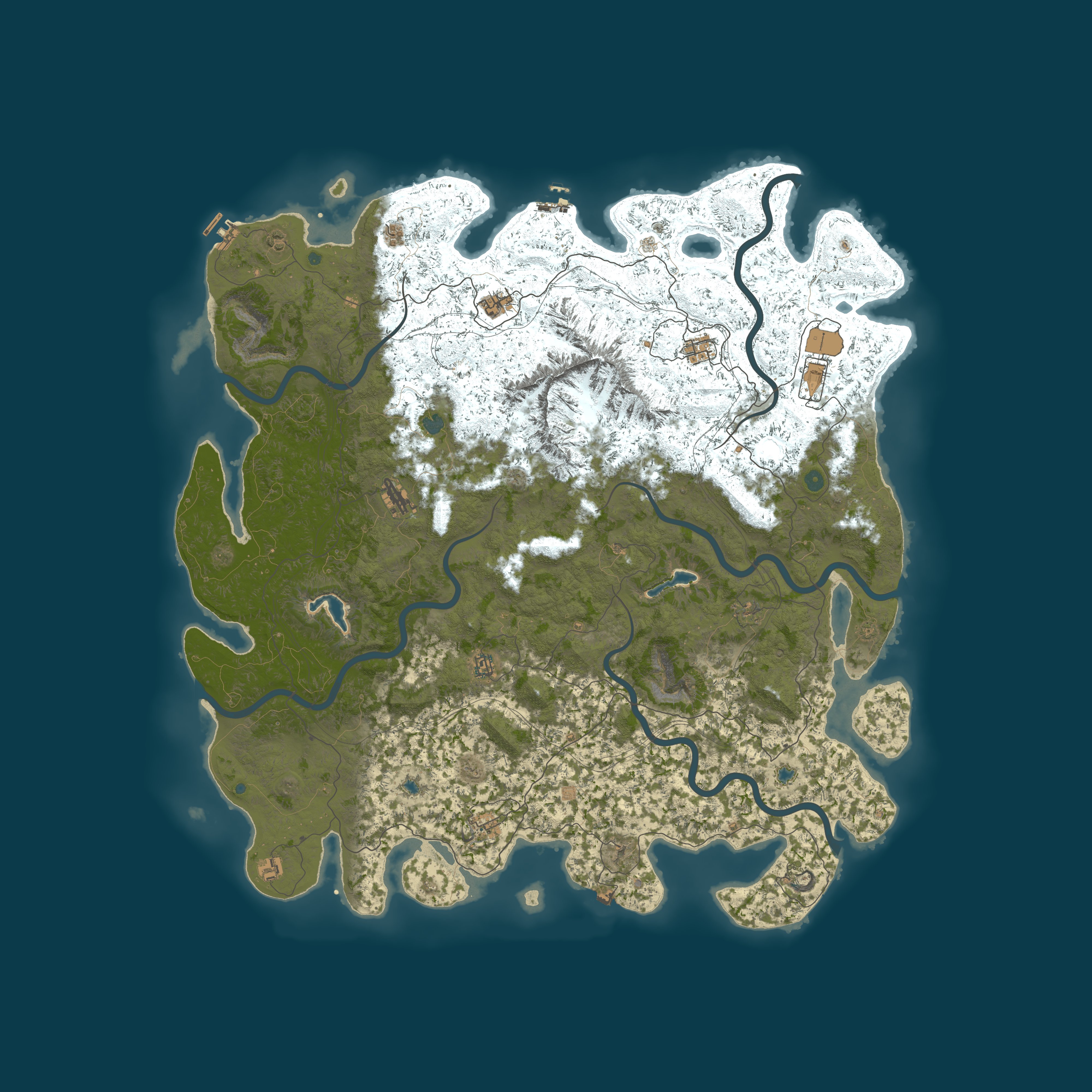 Rust map 6000/1010