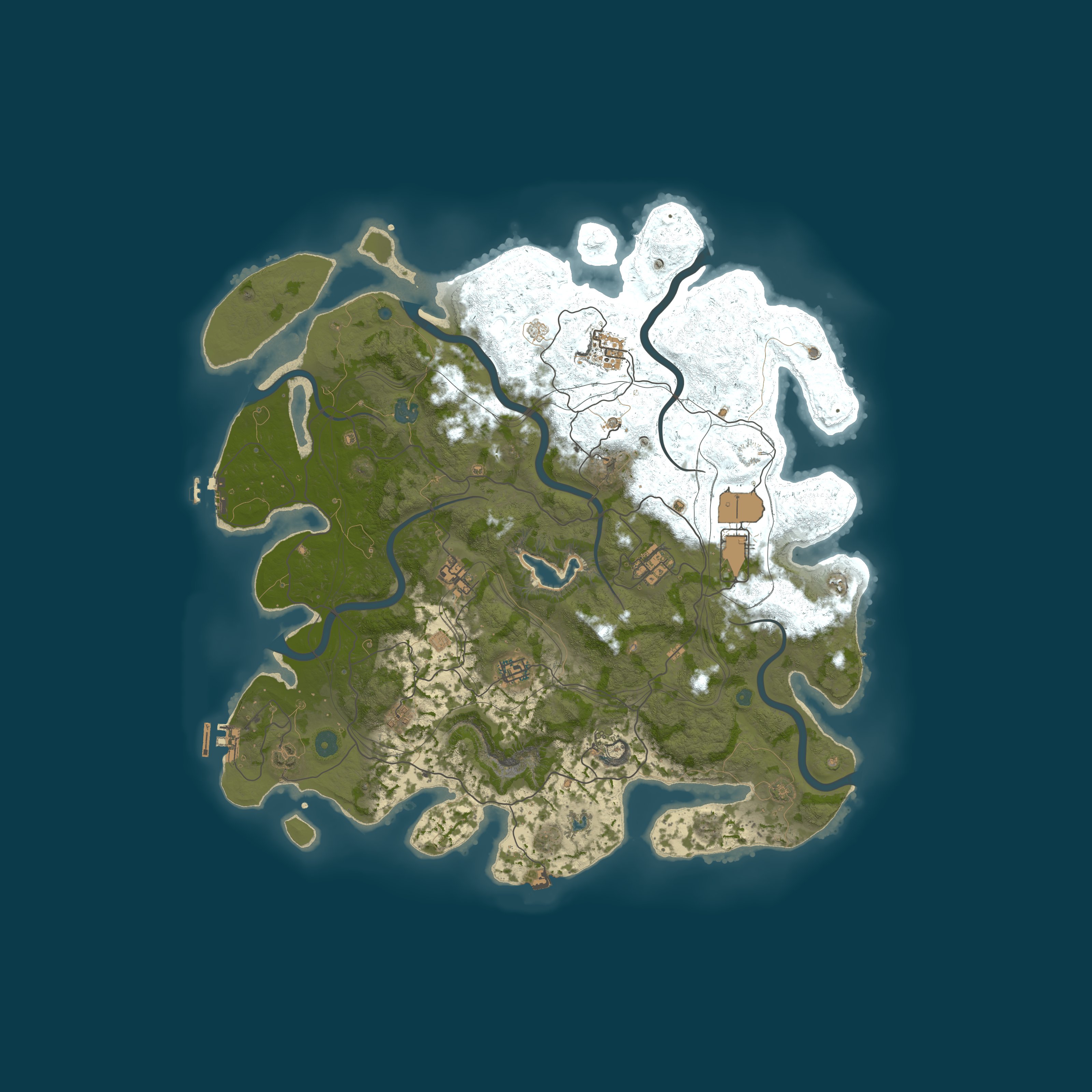 Map for The Revenant Reborn