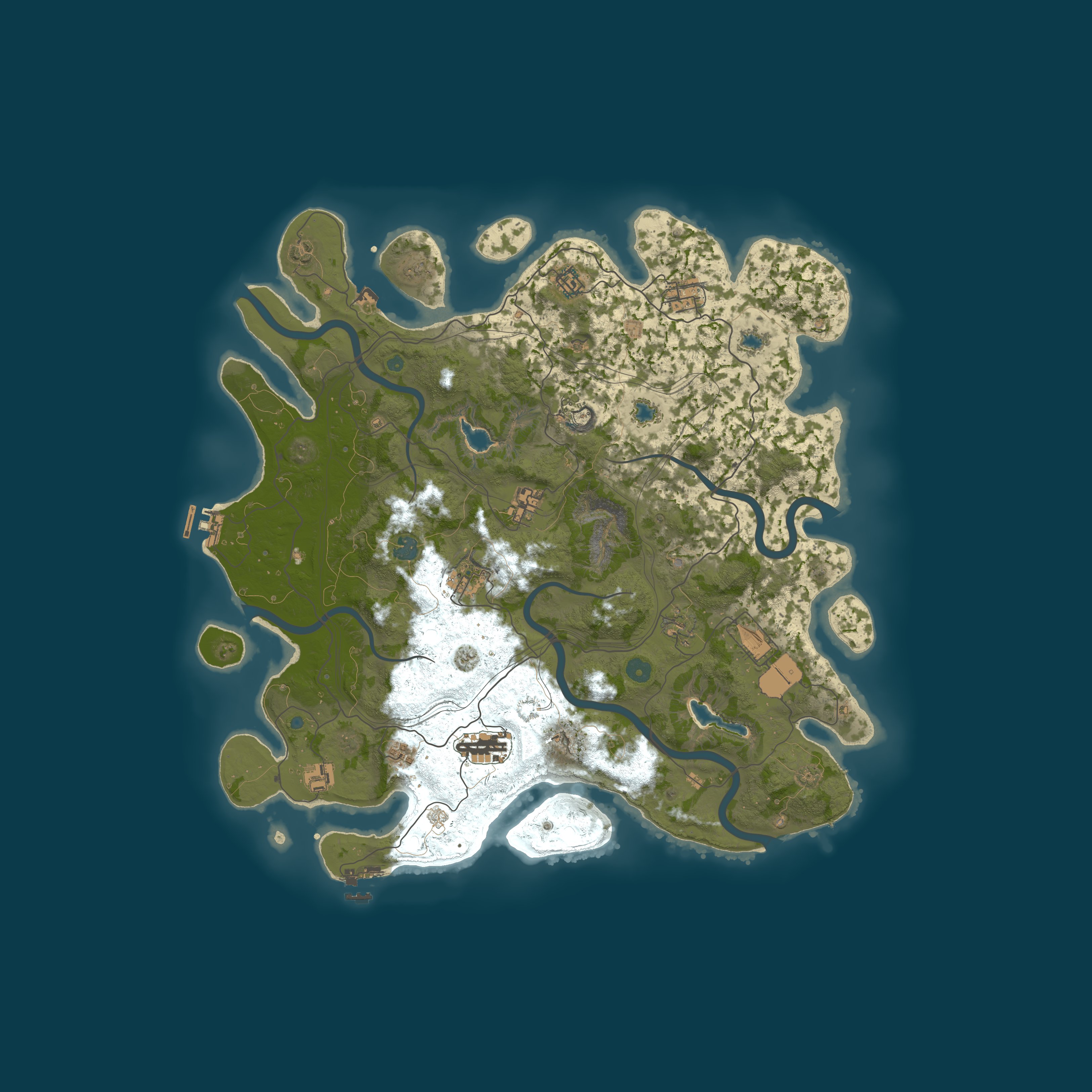 Rust map 4500/101042635
