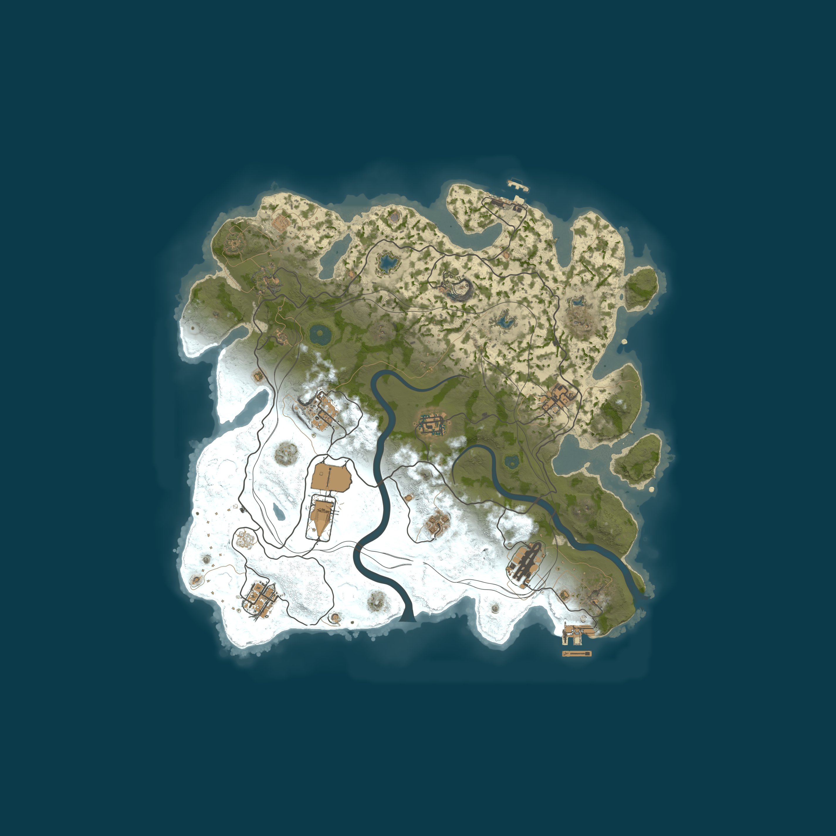 Rust map 3700/1337
