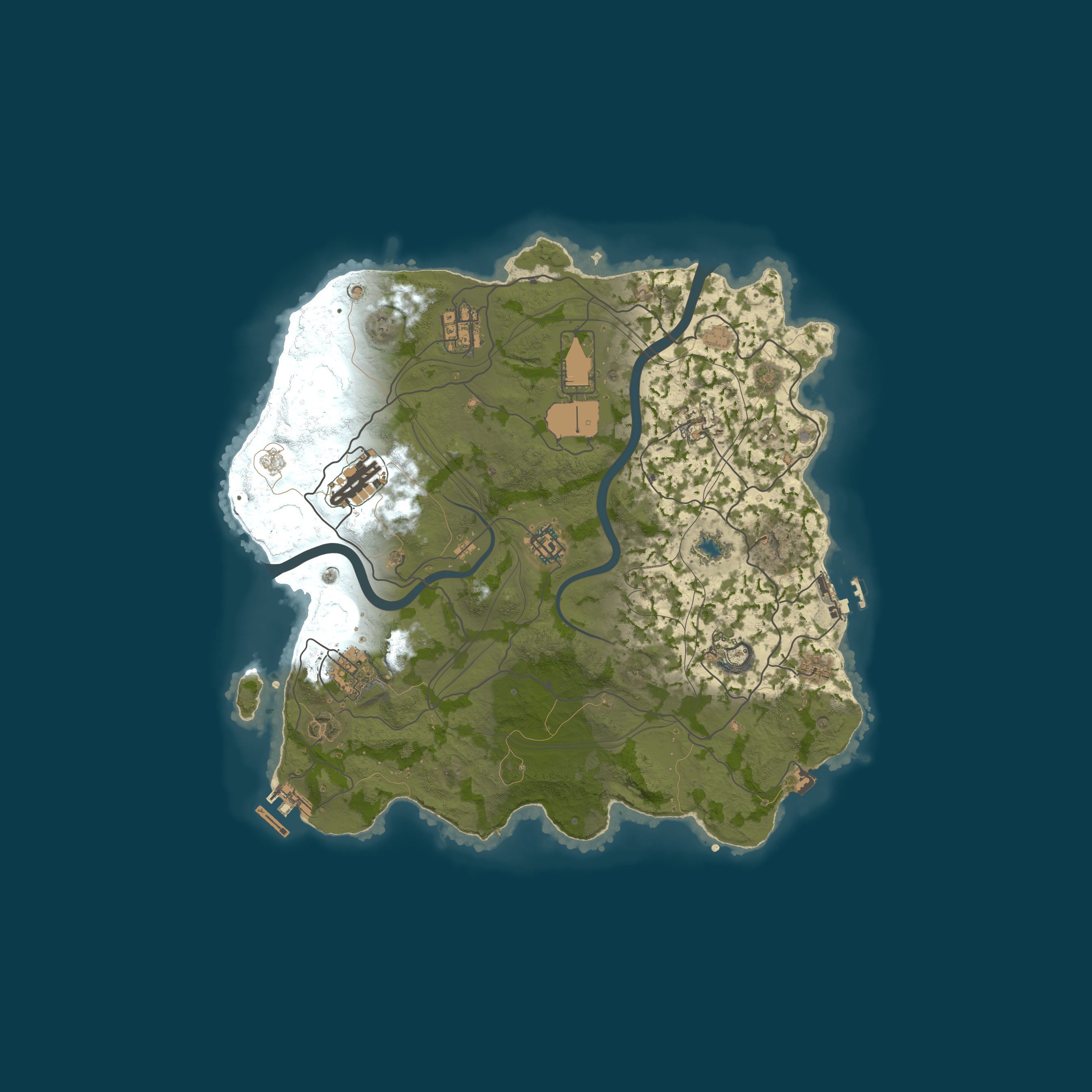Map for RustGaming.net - SOLO ONLY | WIPED 03/20 20.03