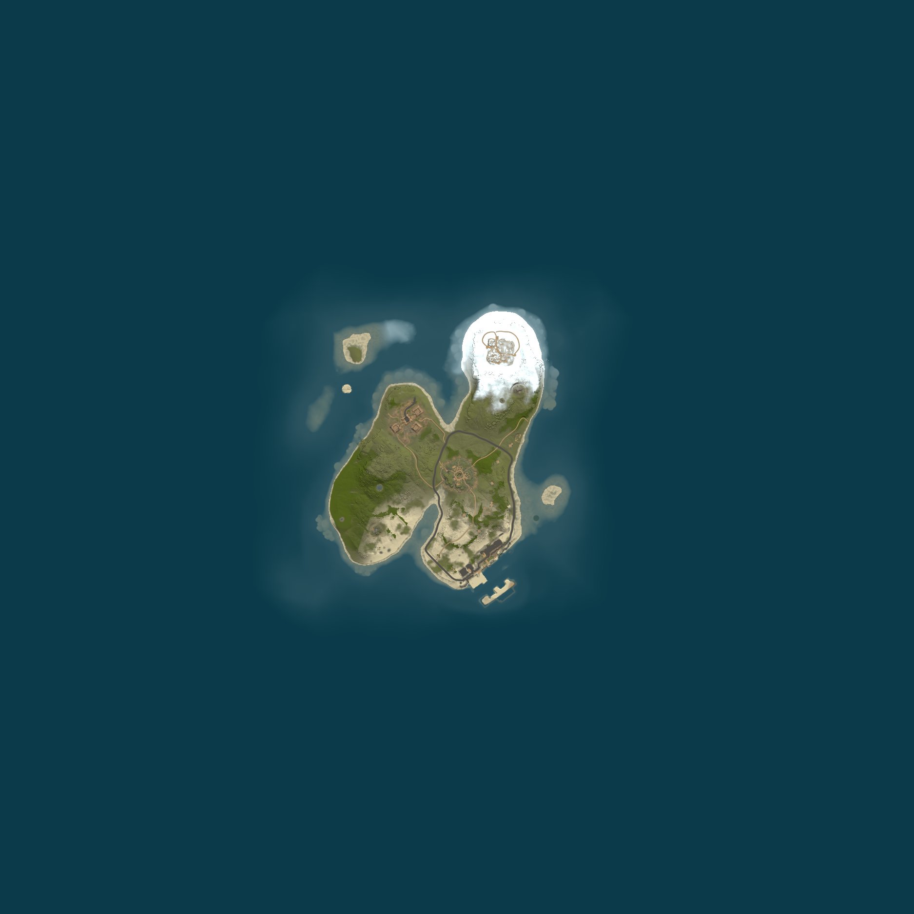 Map for Тестовый - Полигон