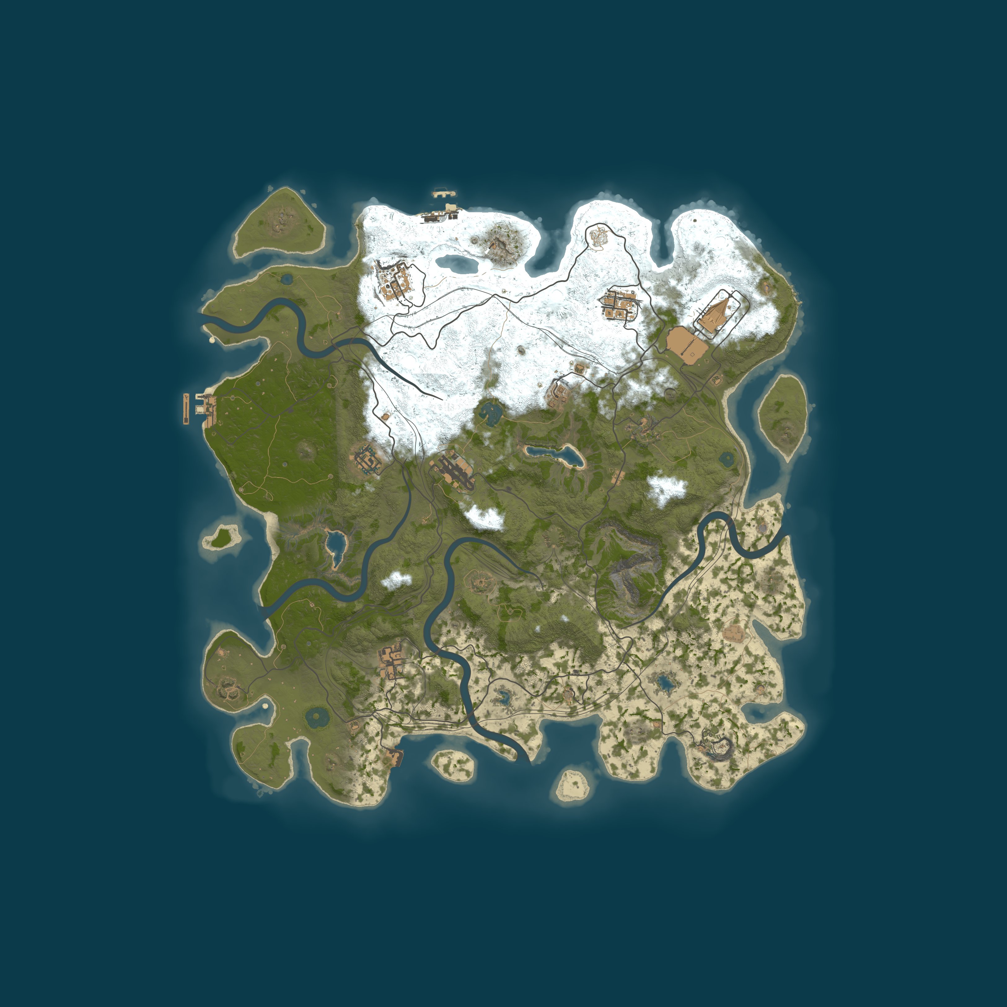 Map for Large Map Low Pop | JUST WIPED | 2x Casual PvP for Noobs