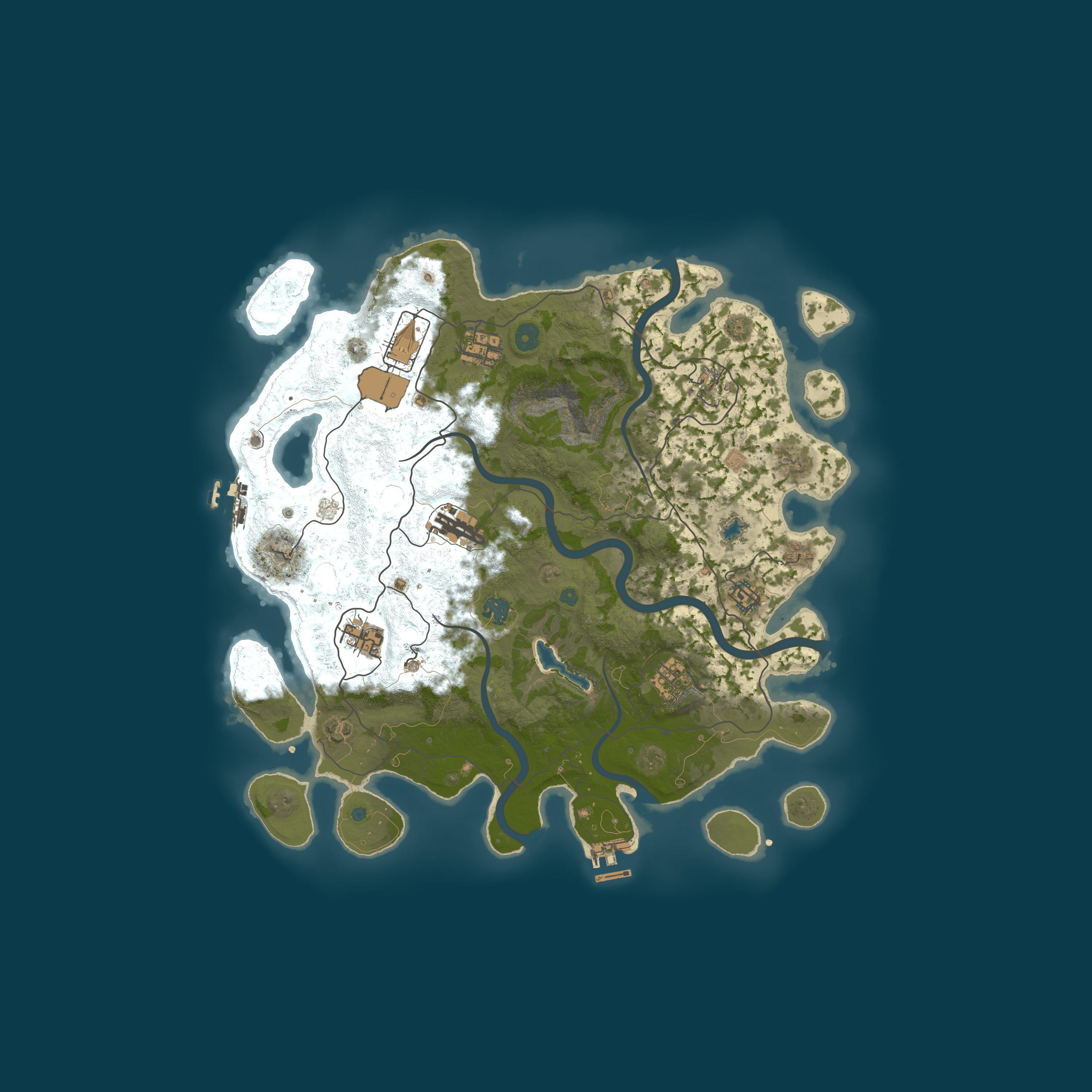Map for Azeazeisland