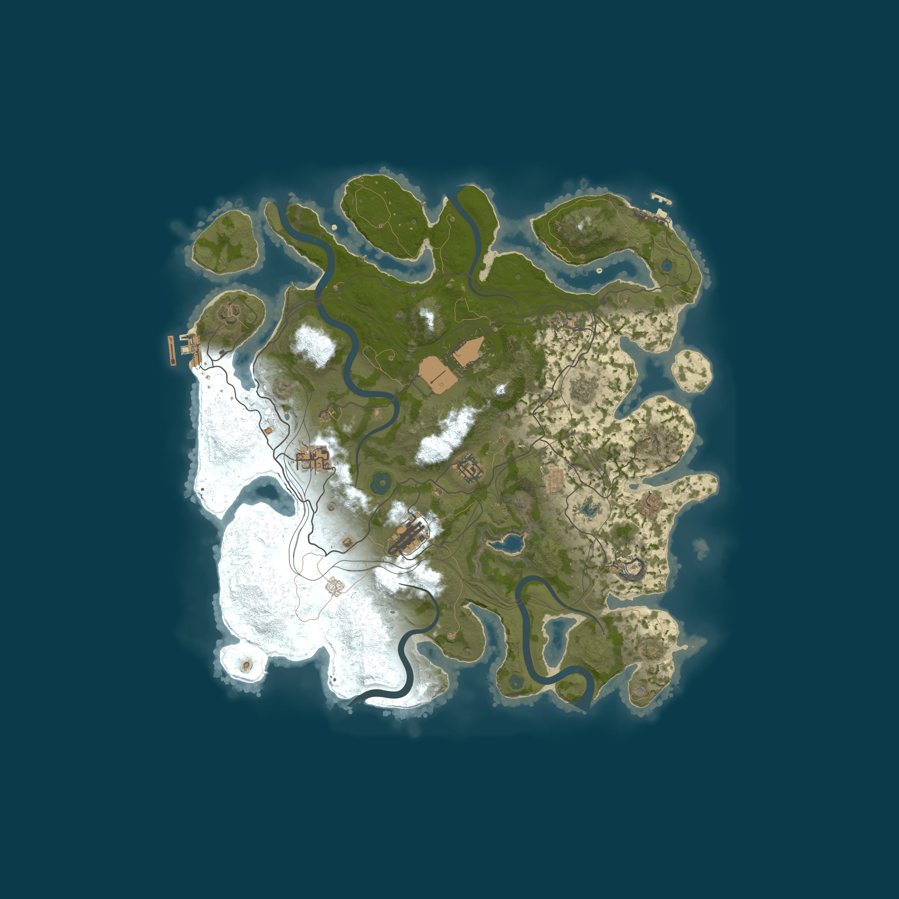 Карта сервера