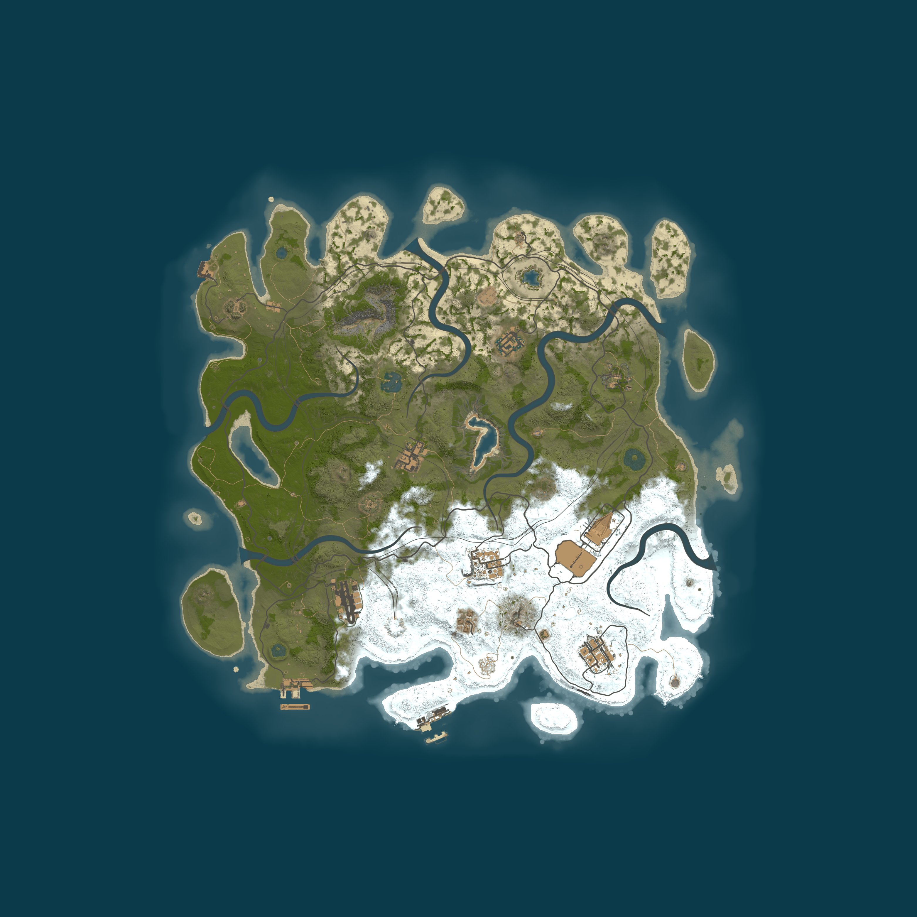 Map for [RU]RUSSIAN BEAR/PVE/RAIDBASES/EVENTS/KIT/SKIN