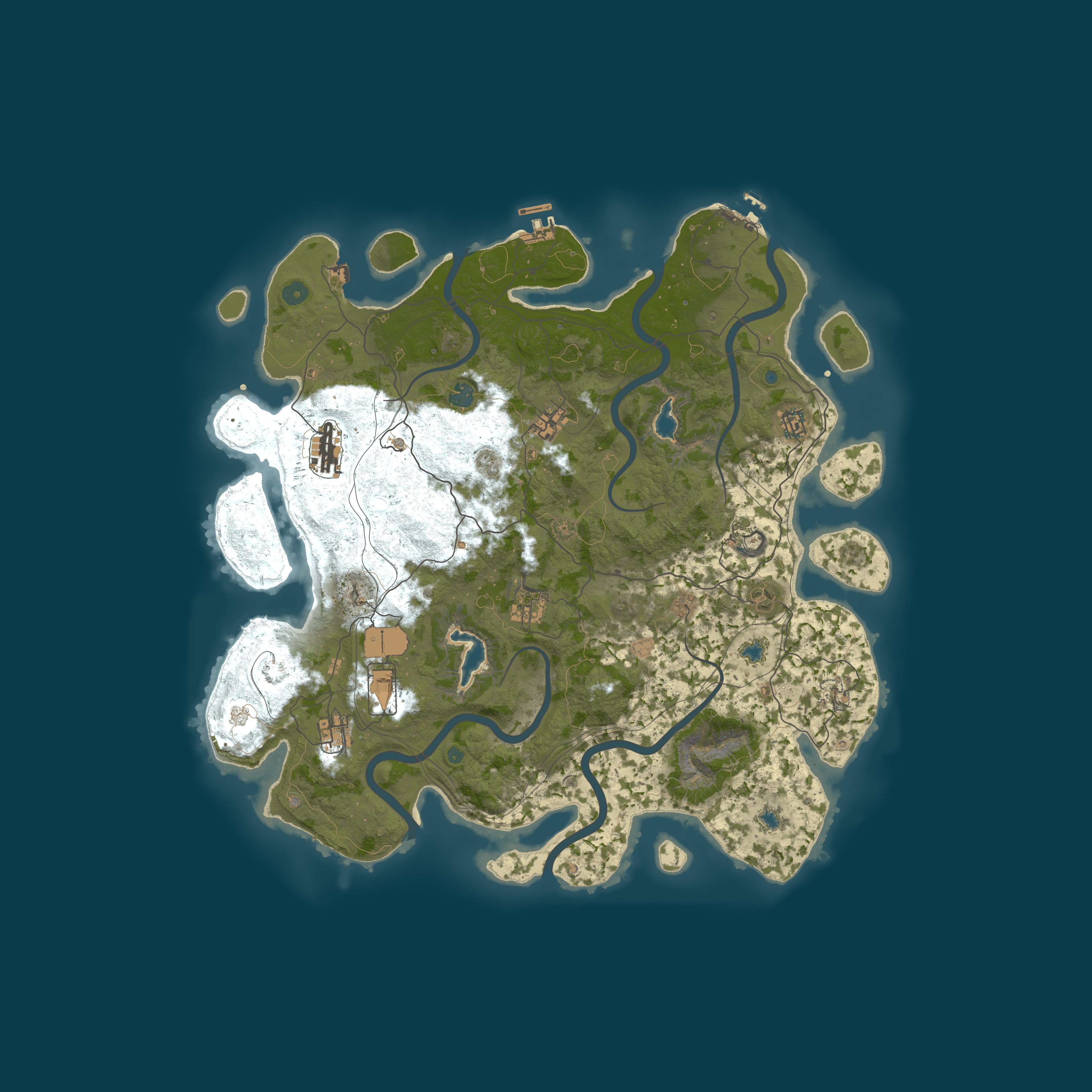 Map for Helium PvE Server 1