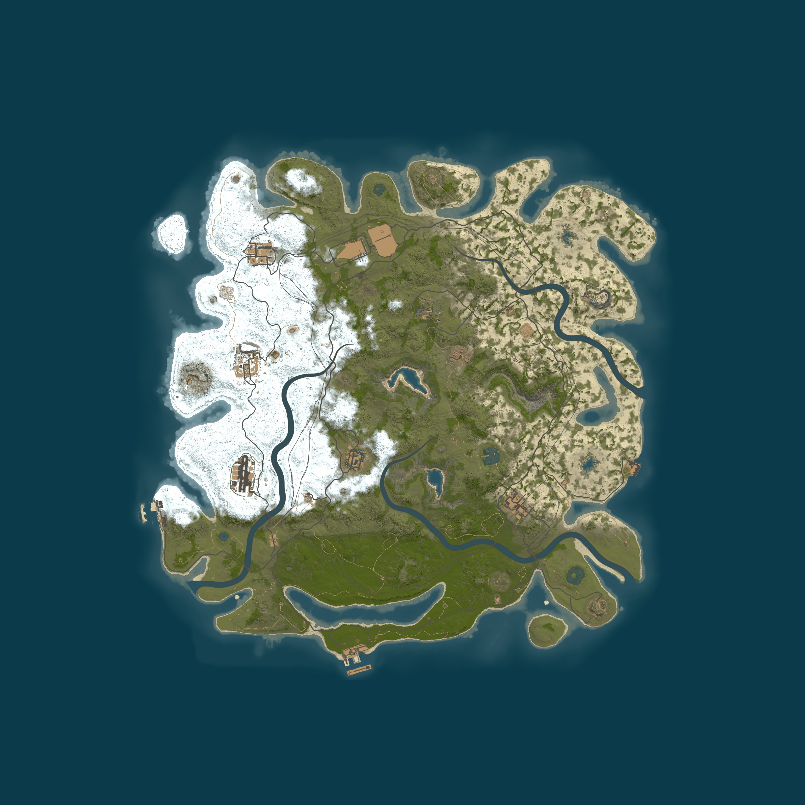 Карта сервера