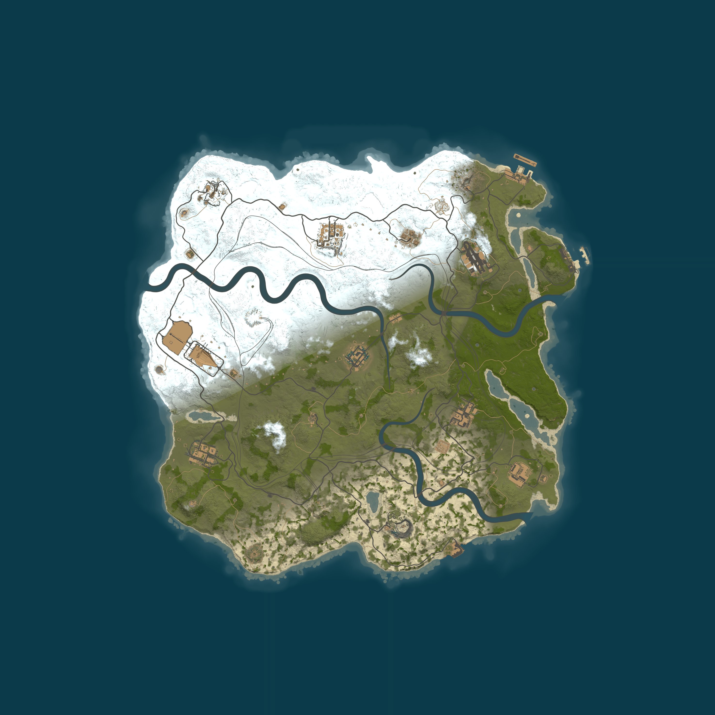 Rust map 3900/2133