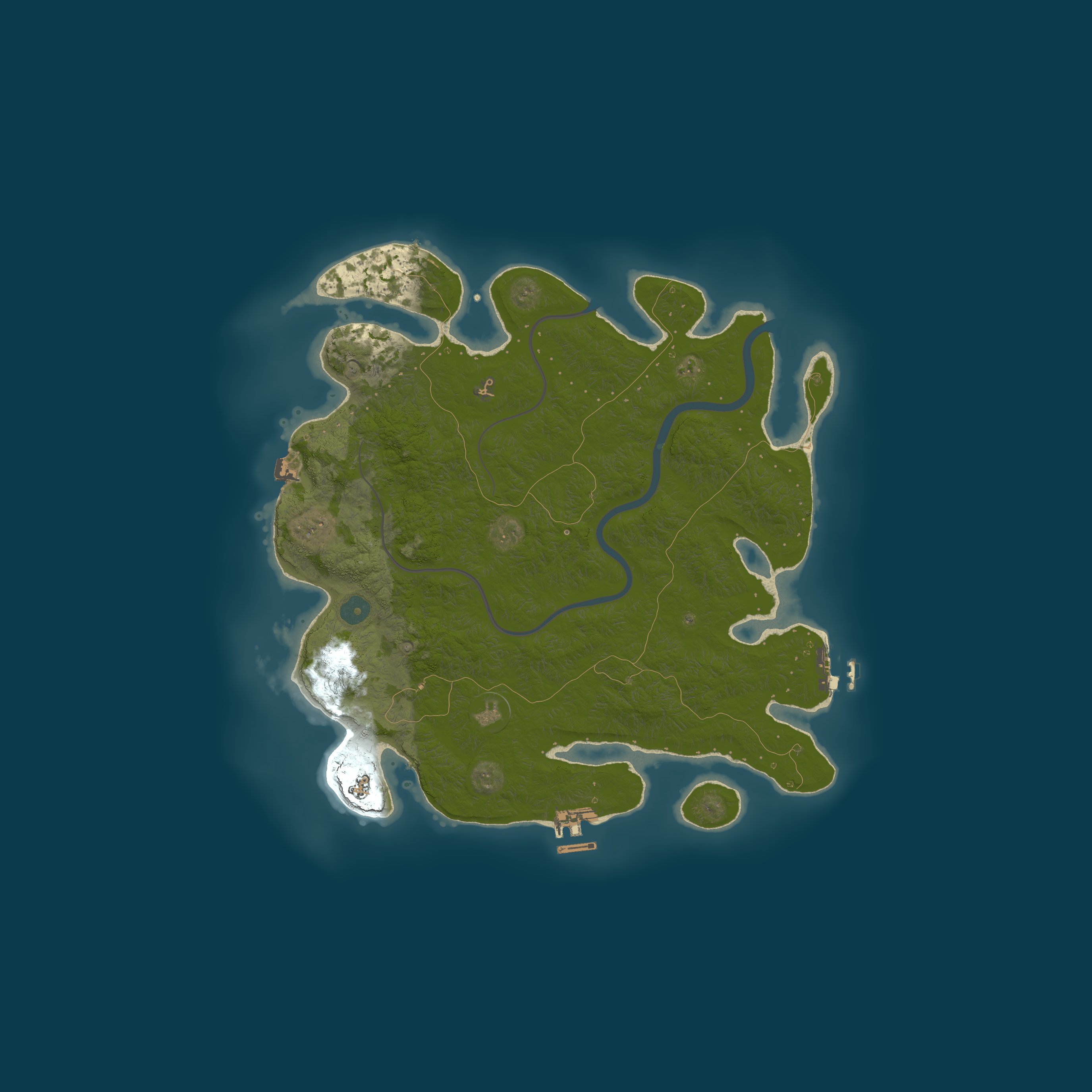 Rust map 3500/1337