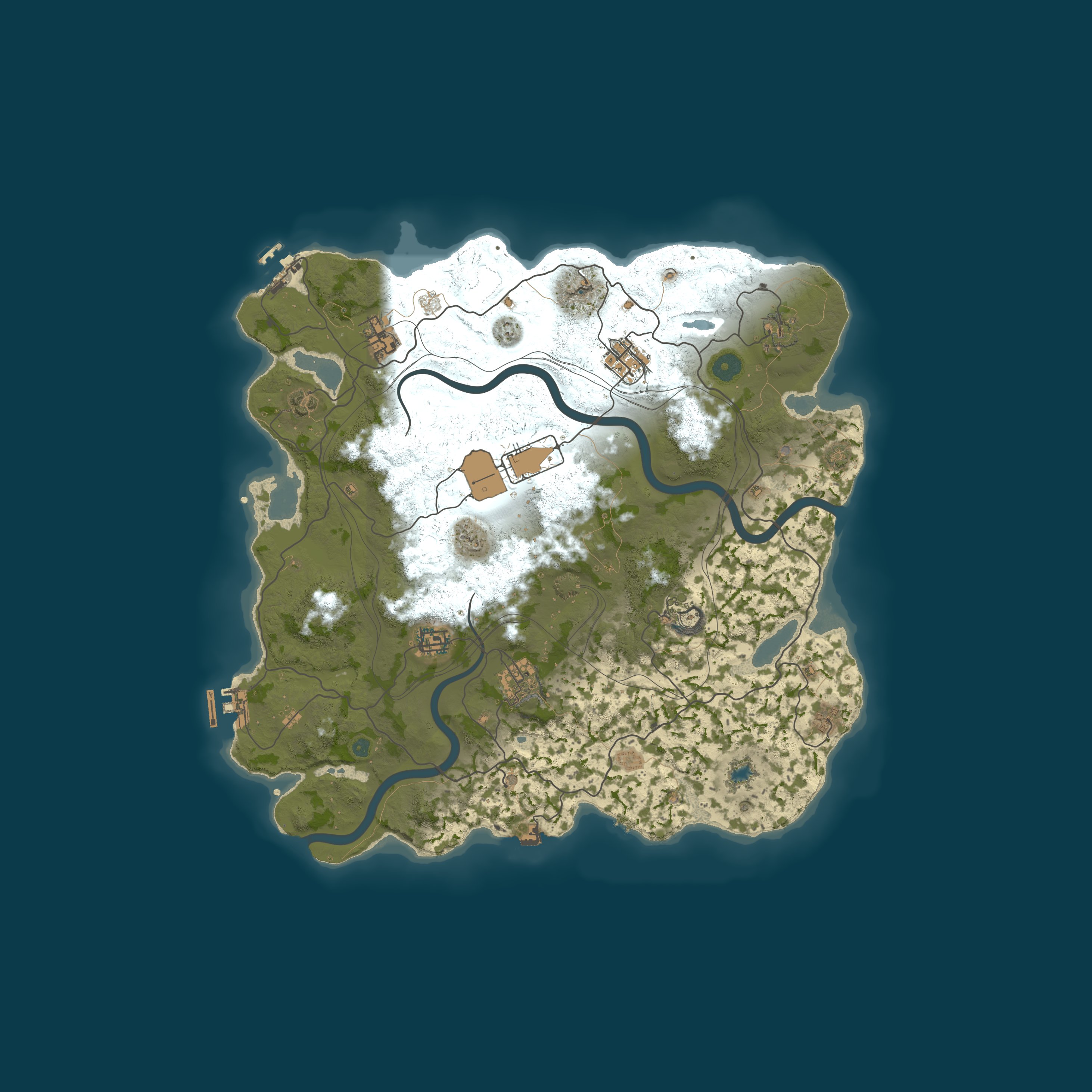 Map for MIRAGE RUST | WEDNESDAY 2x | Wipe 18.03