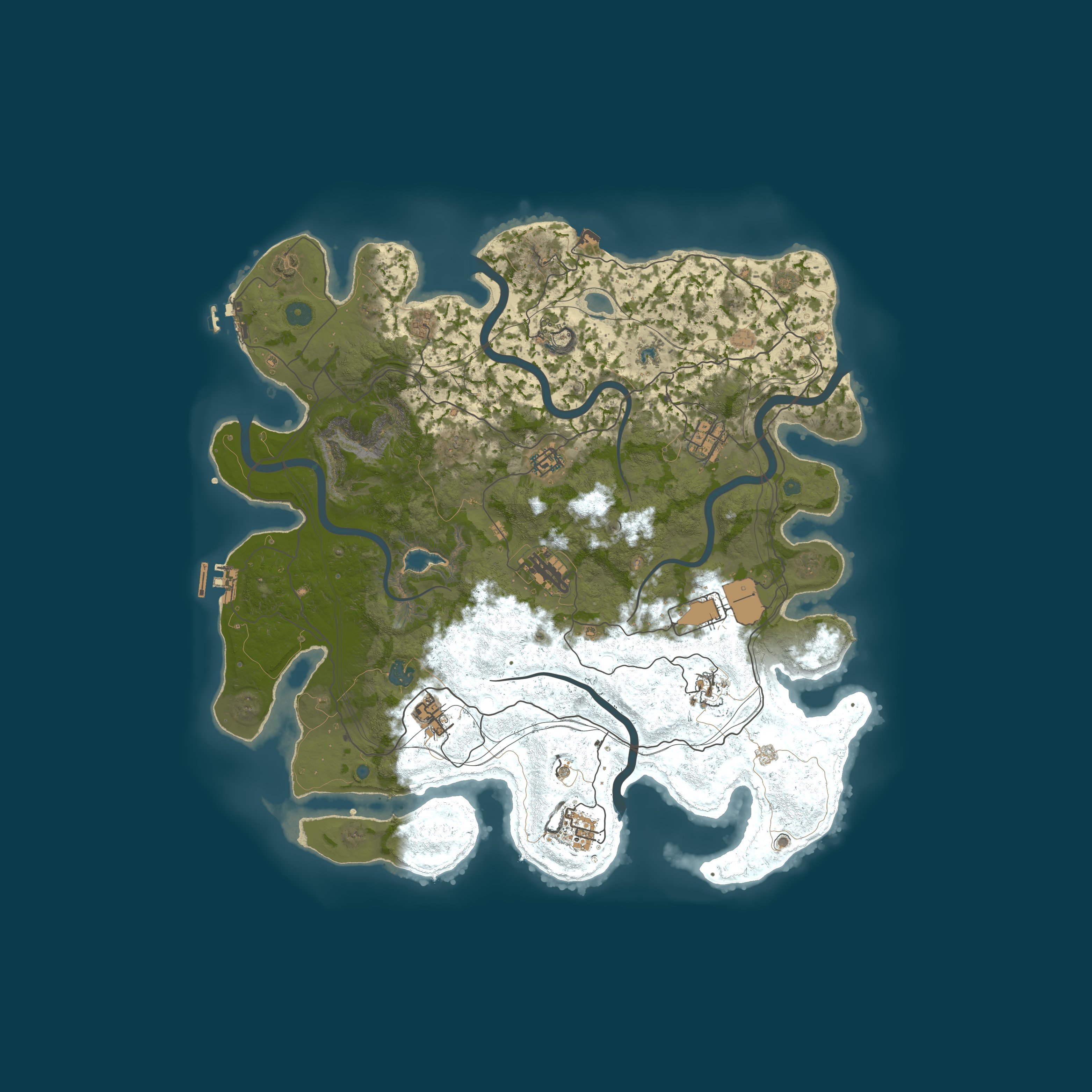 Карта сервера