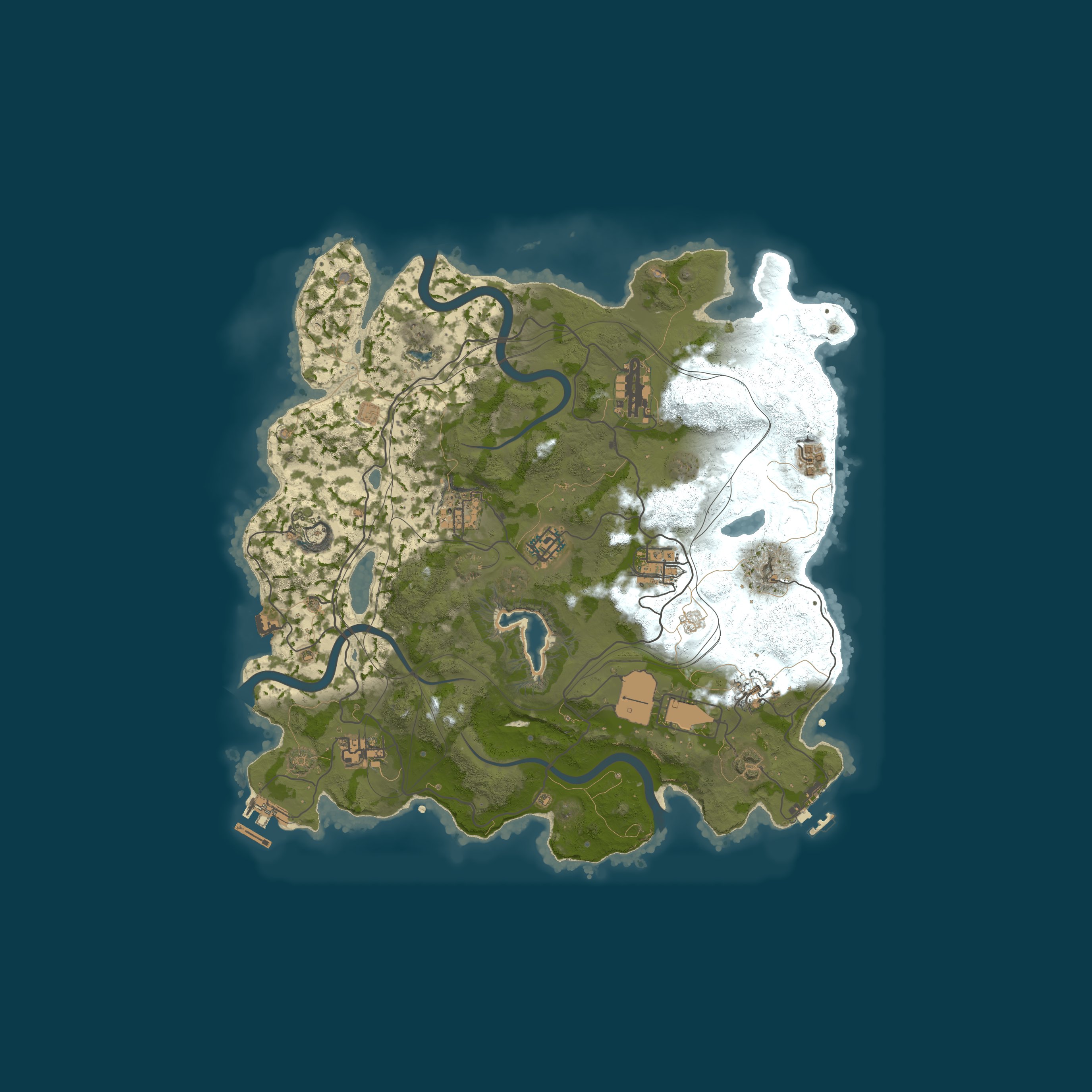 Карта сервера