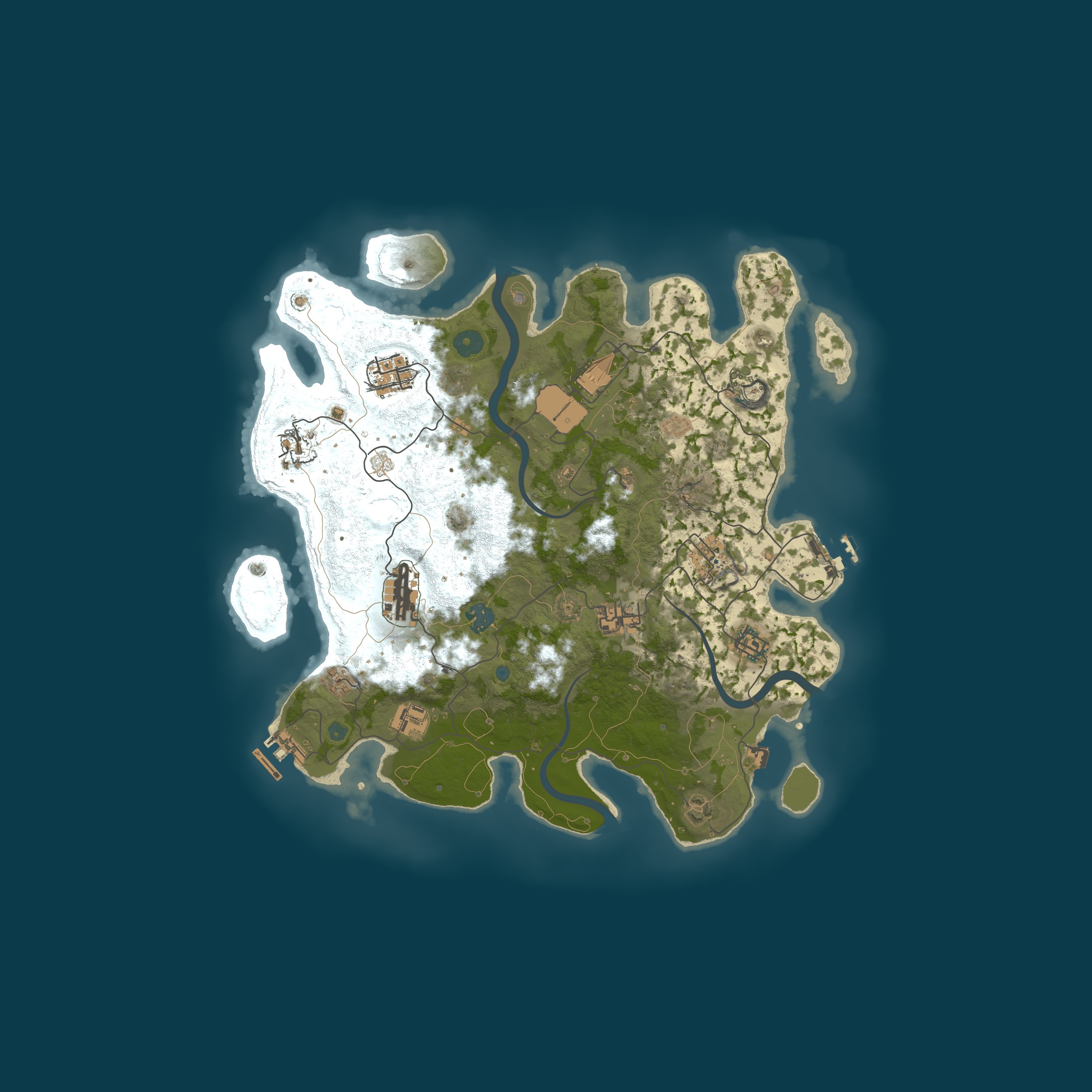 Map for Demonic Rust |№2|X1000|PVP|TP|DRONES|FPS+
