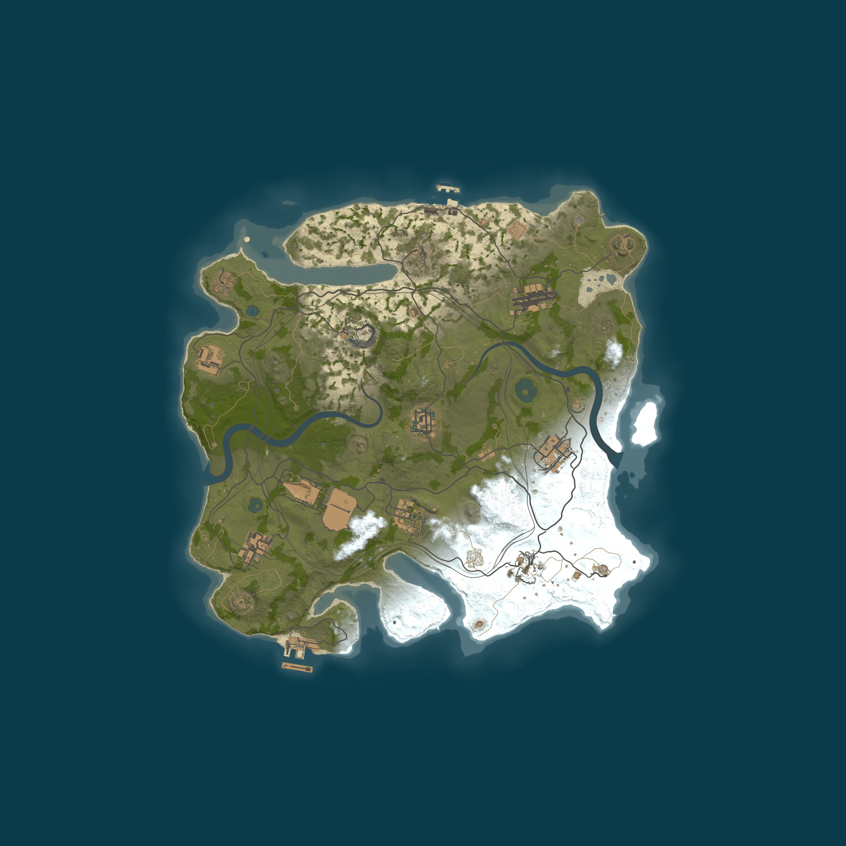 Map for ⦿ ICEFUSE EU 5X Quad (Solo/Duo/Trio/Quad|Shop|Kits|X5 WIPED)