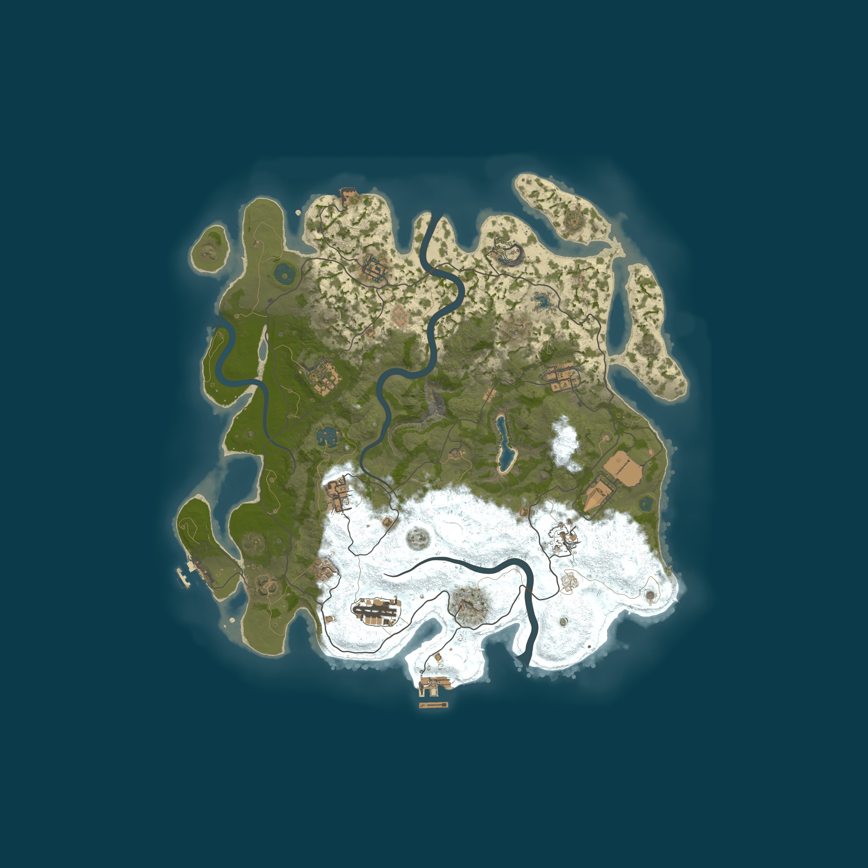 Map for CobaltRust.GG 2X |Solo/Duo/Trio| 50% Upkeep NO OFFLINE RAIDING