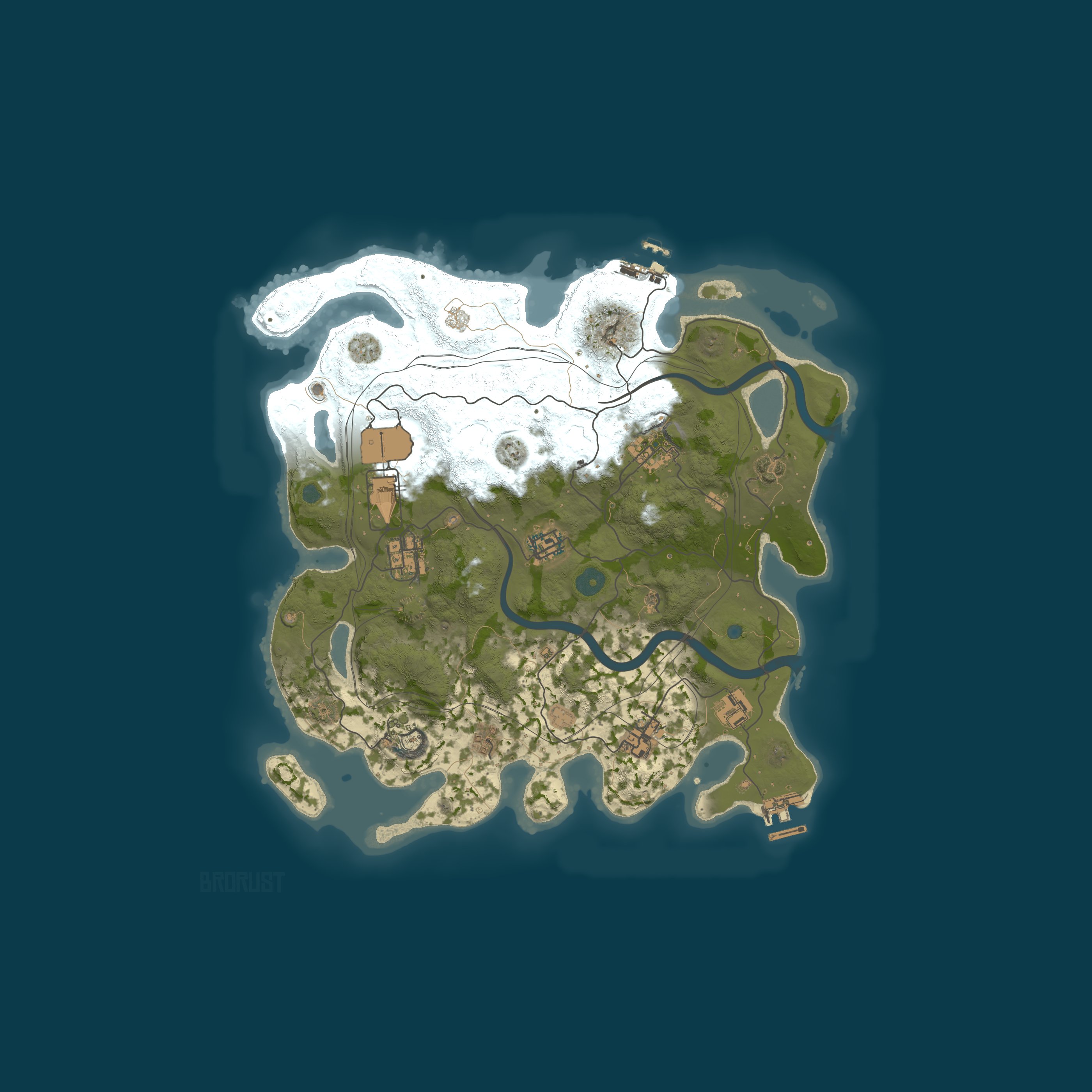 Map for #2 BroRust 2X VANILLA NOLIMIT WIPE 14.08
