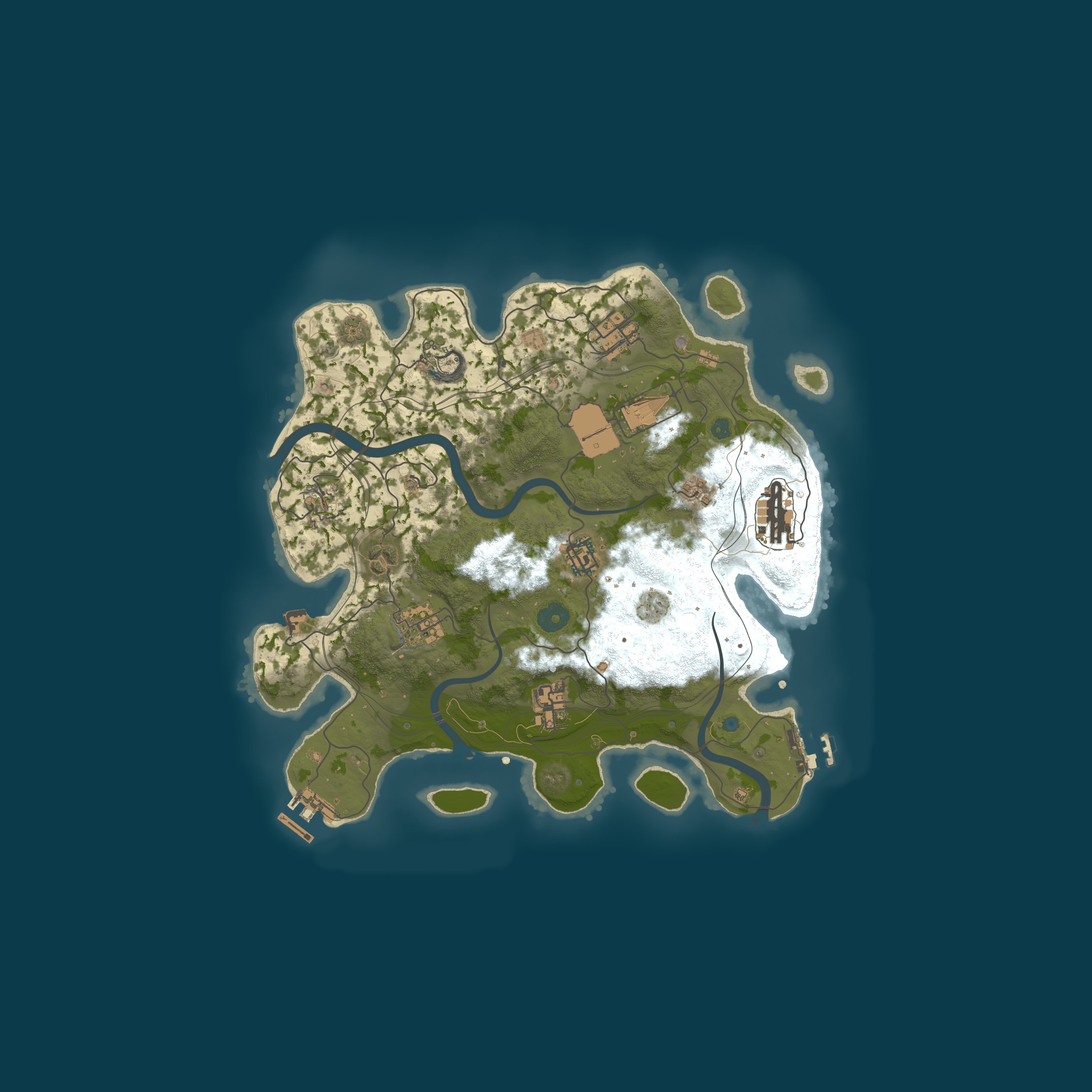 Map for The Working Class | 2X | Solo/Duo | Raid Hours | Bi-Weekly |