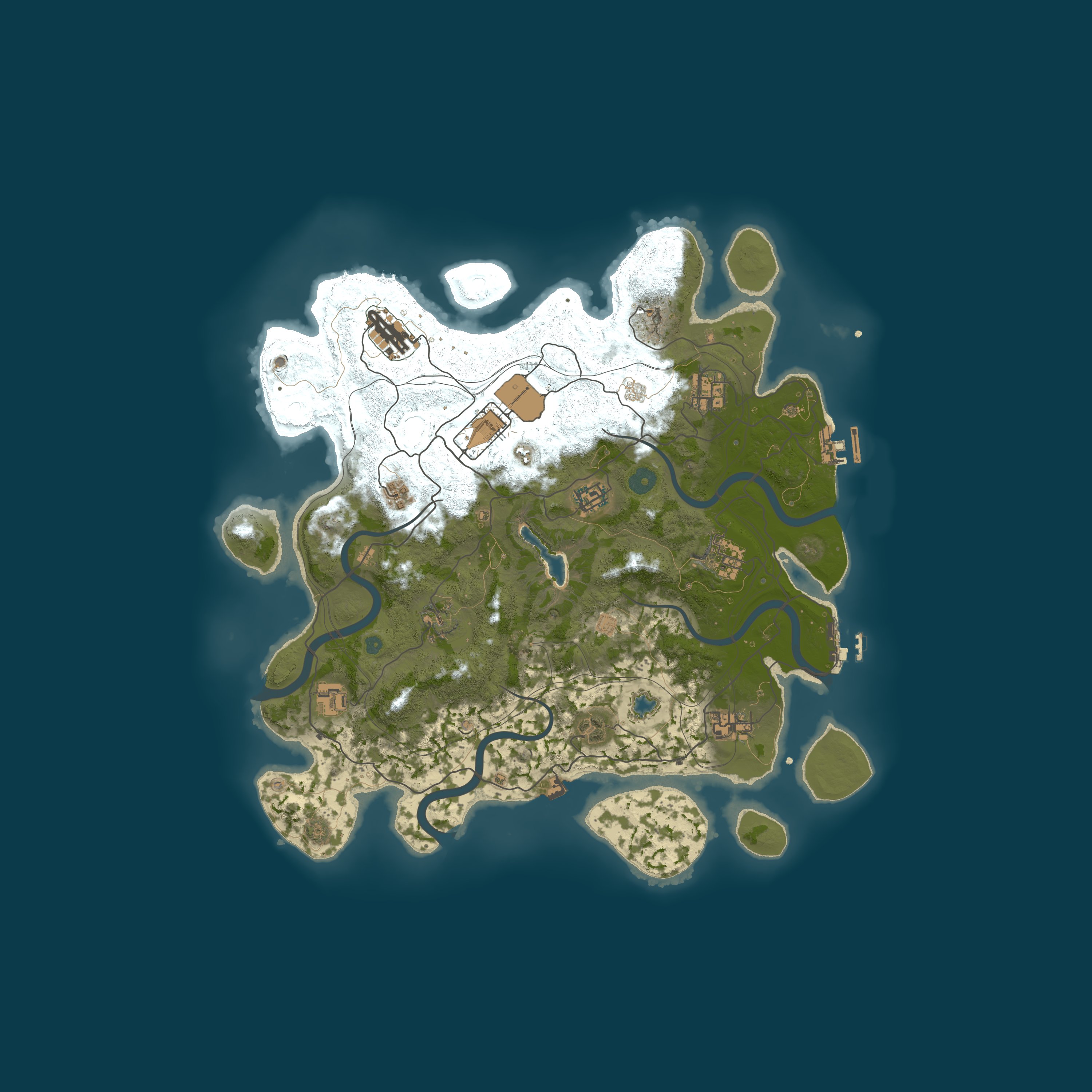 Rust map 4000/6738