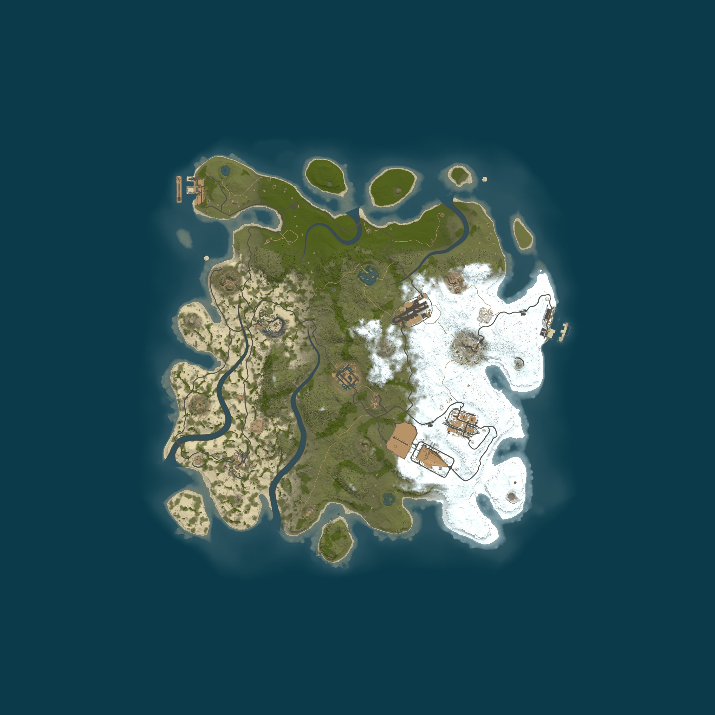 Rust map 3500/42421