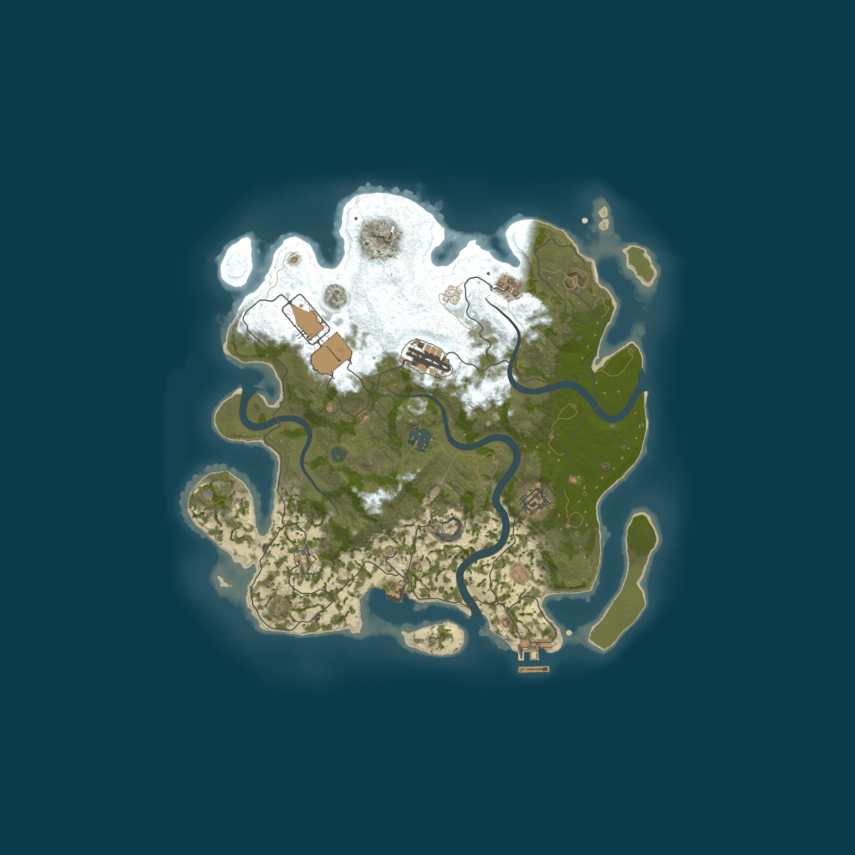 Map for #1 DOZA RUST X20/X50|MAX4|LOOT+|ДЛЯ НОВИЧКОВ