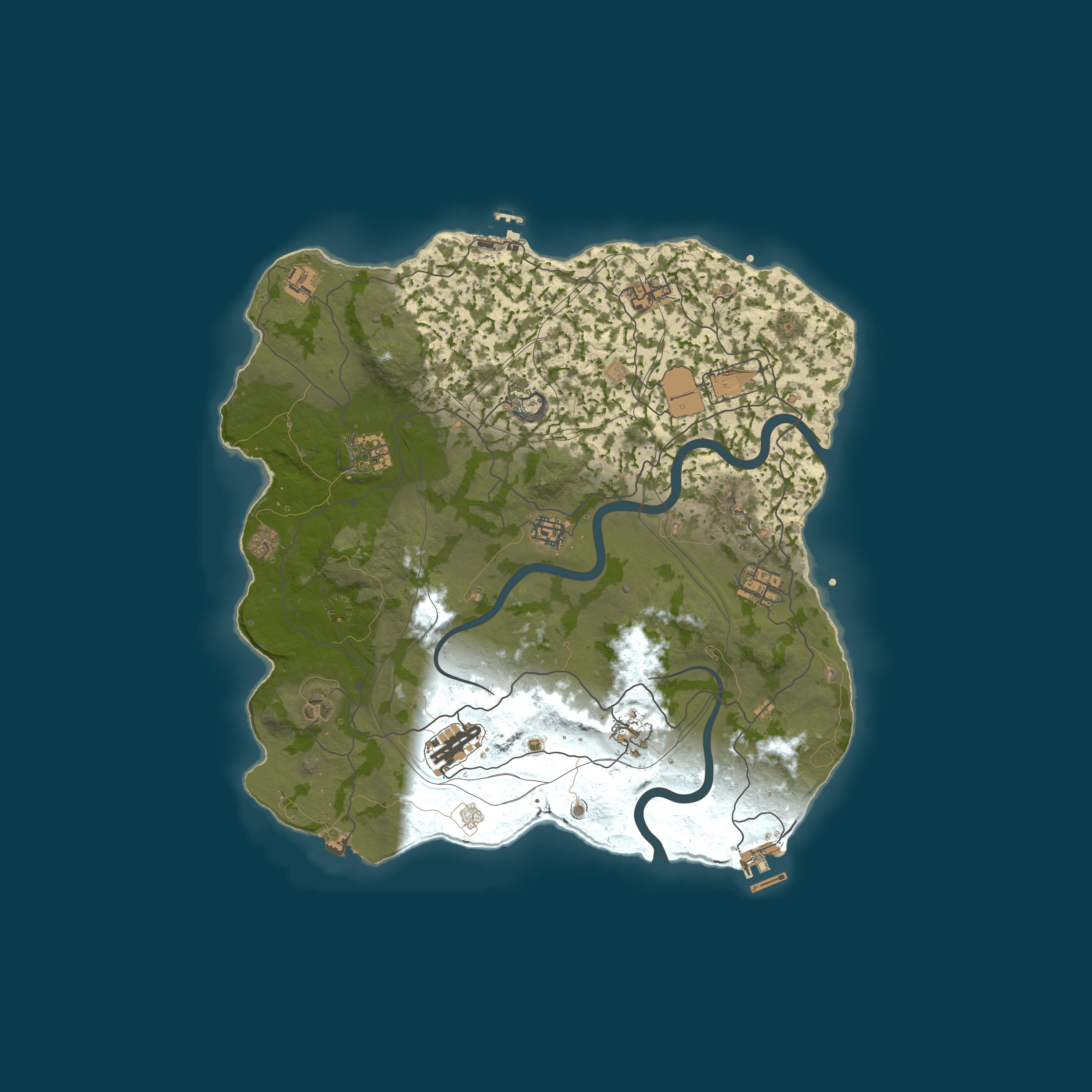 Rust map 3700/1337