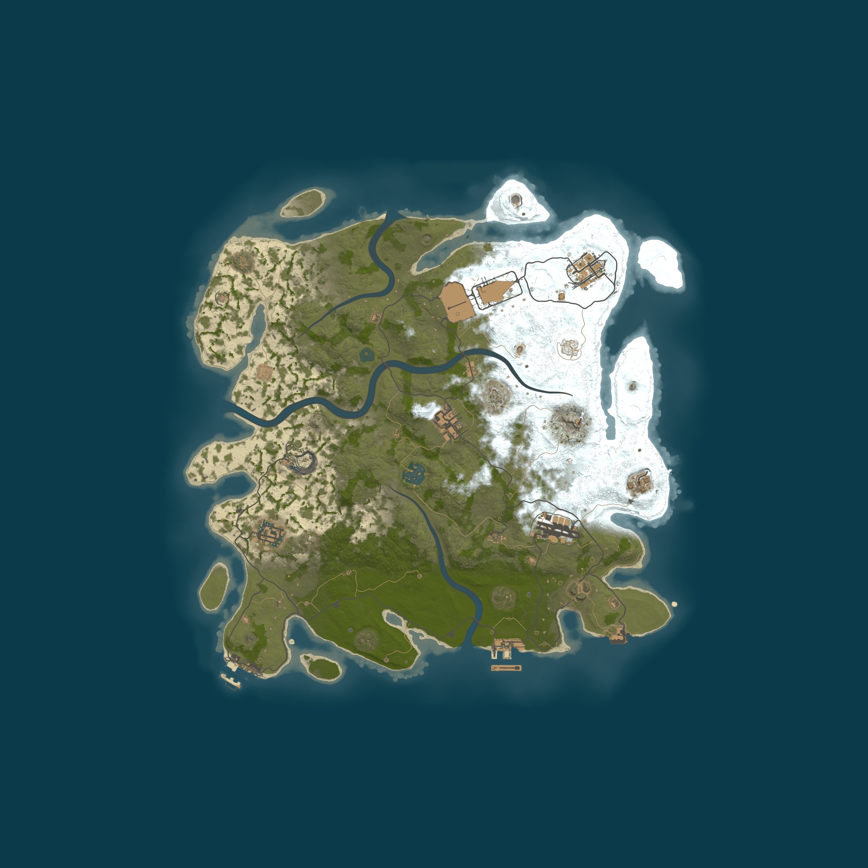 Map for 0  FUCKS  GIVEN! 10X • PVP • PVE [MyMini|Kits|Shop|TP] 3/5