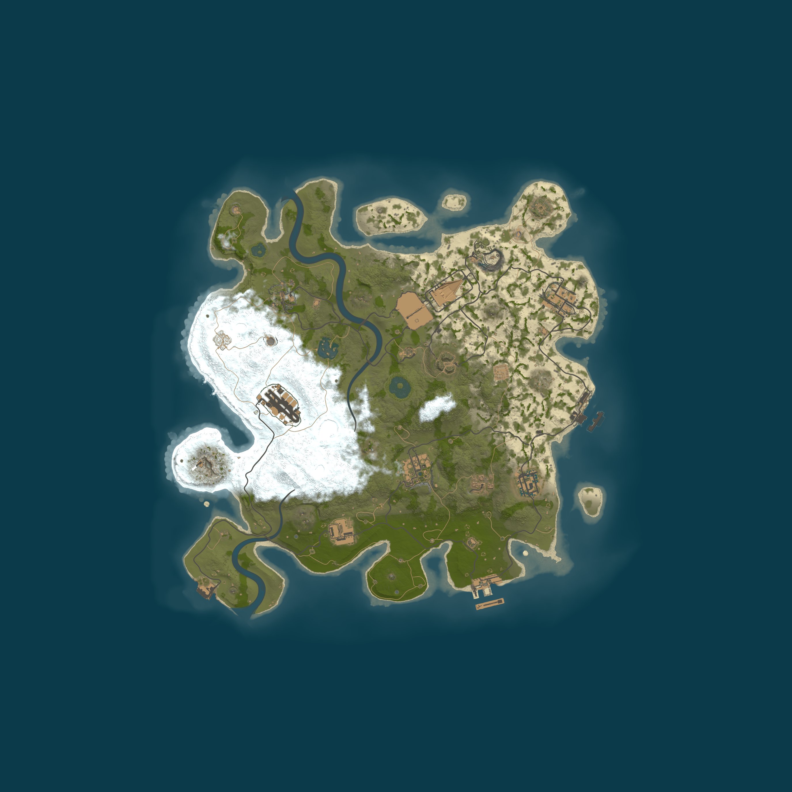 Rust map 3500/75677